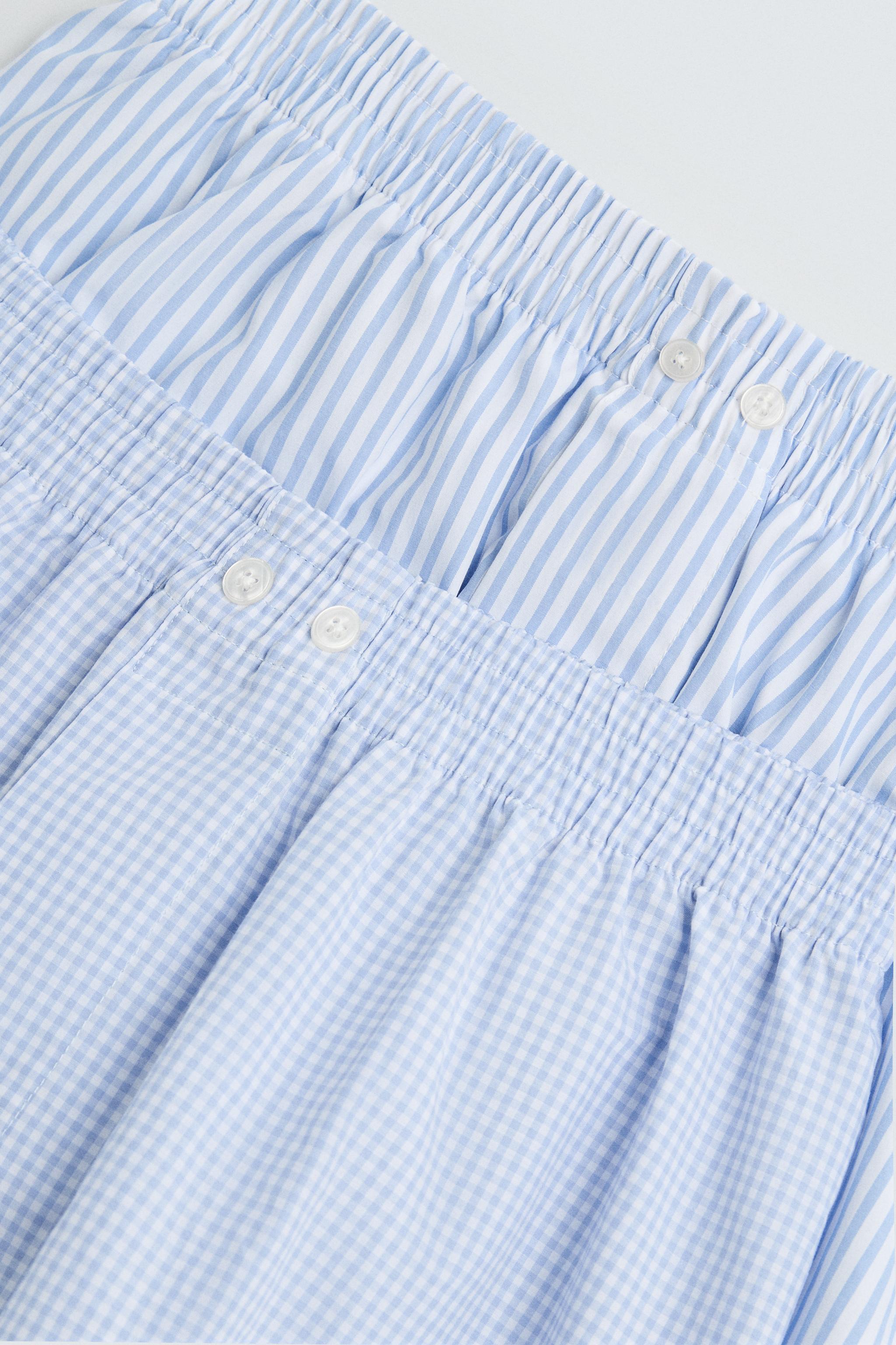 2-PACK COMBINATION POPLIN BOXERS