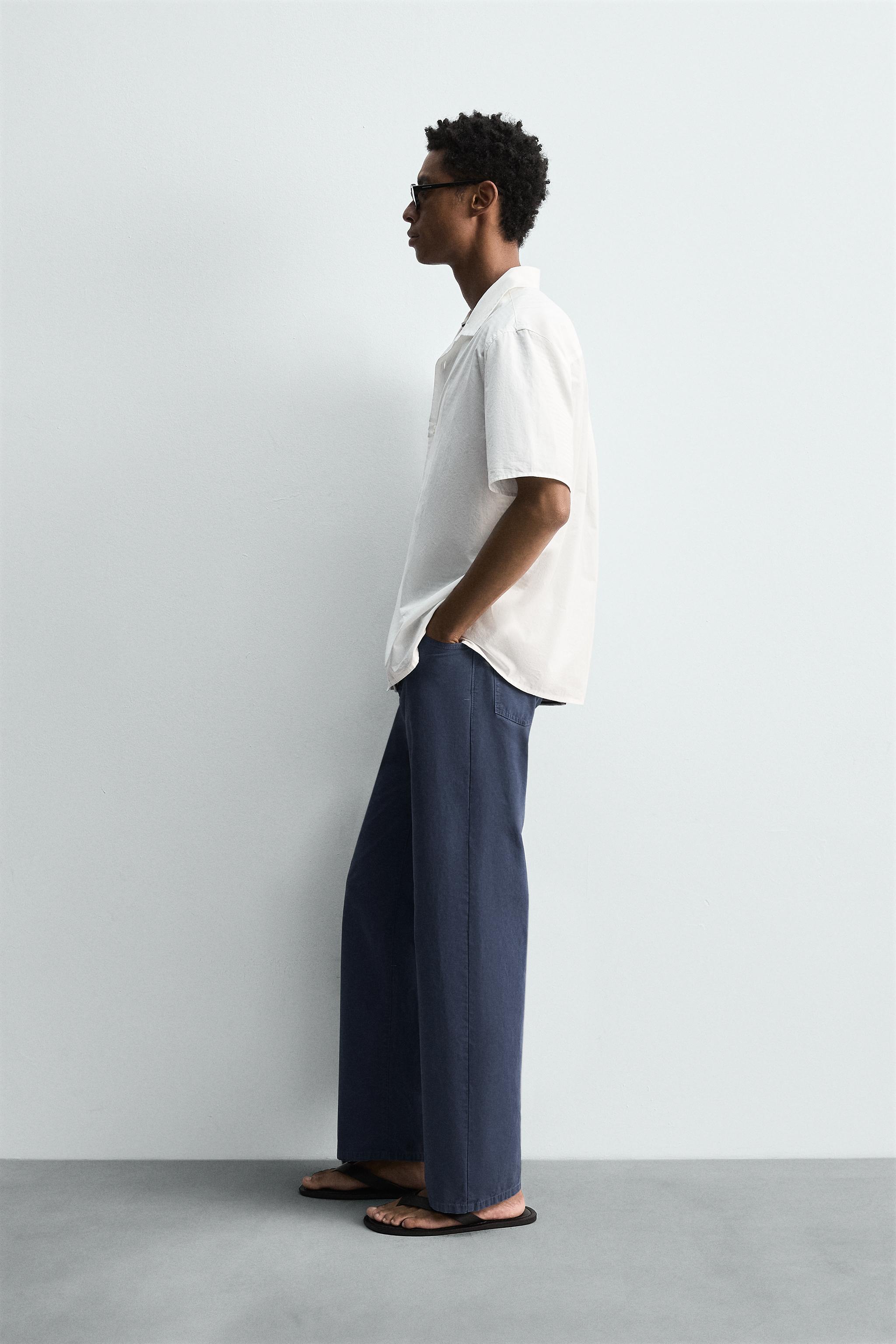 RELAXED FIT POPLIN SHIRT