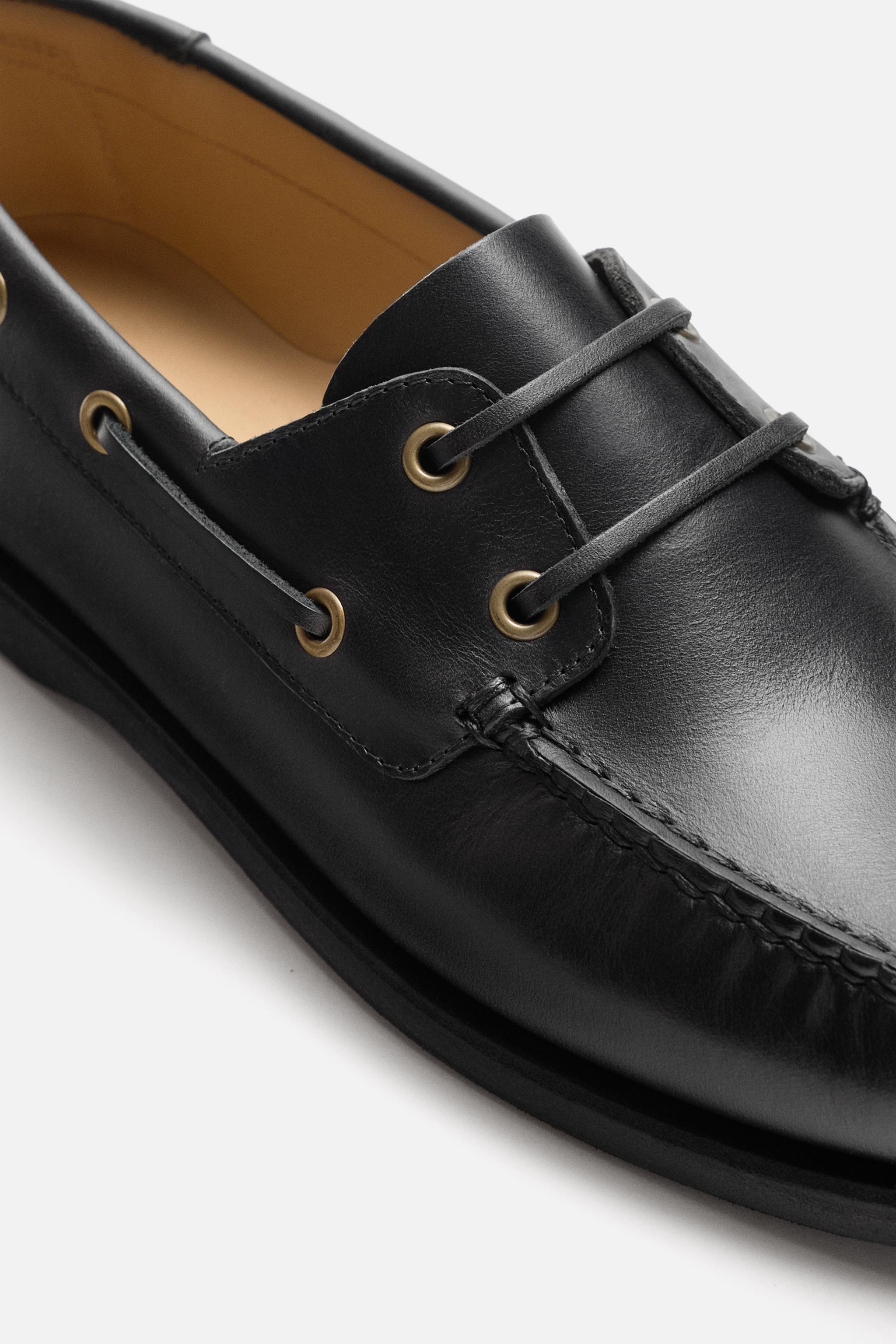 LIMITED EDITION LEATHER BOAT SHOES