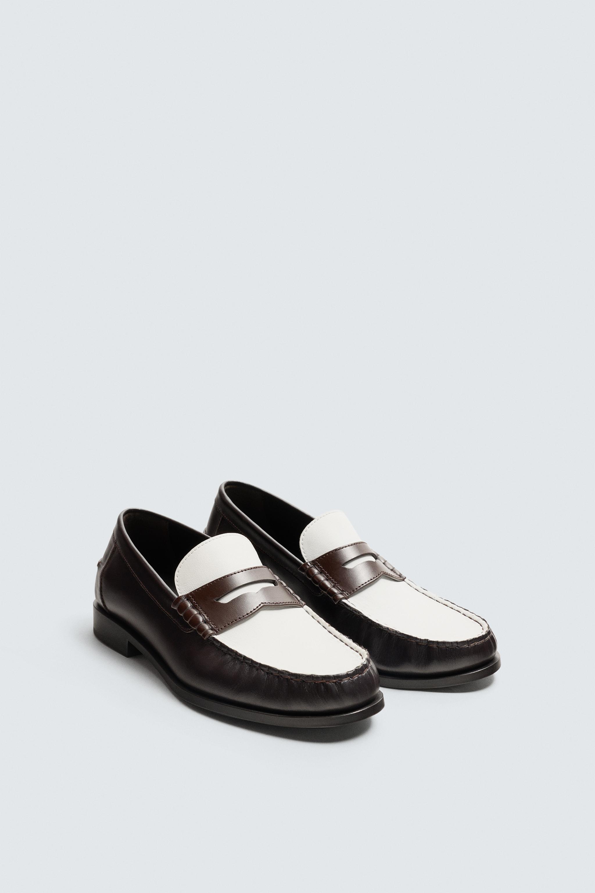 LEATHER PENNY LOAFERS