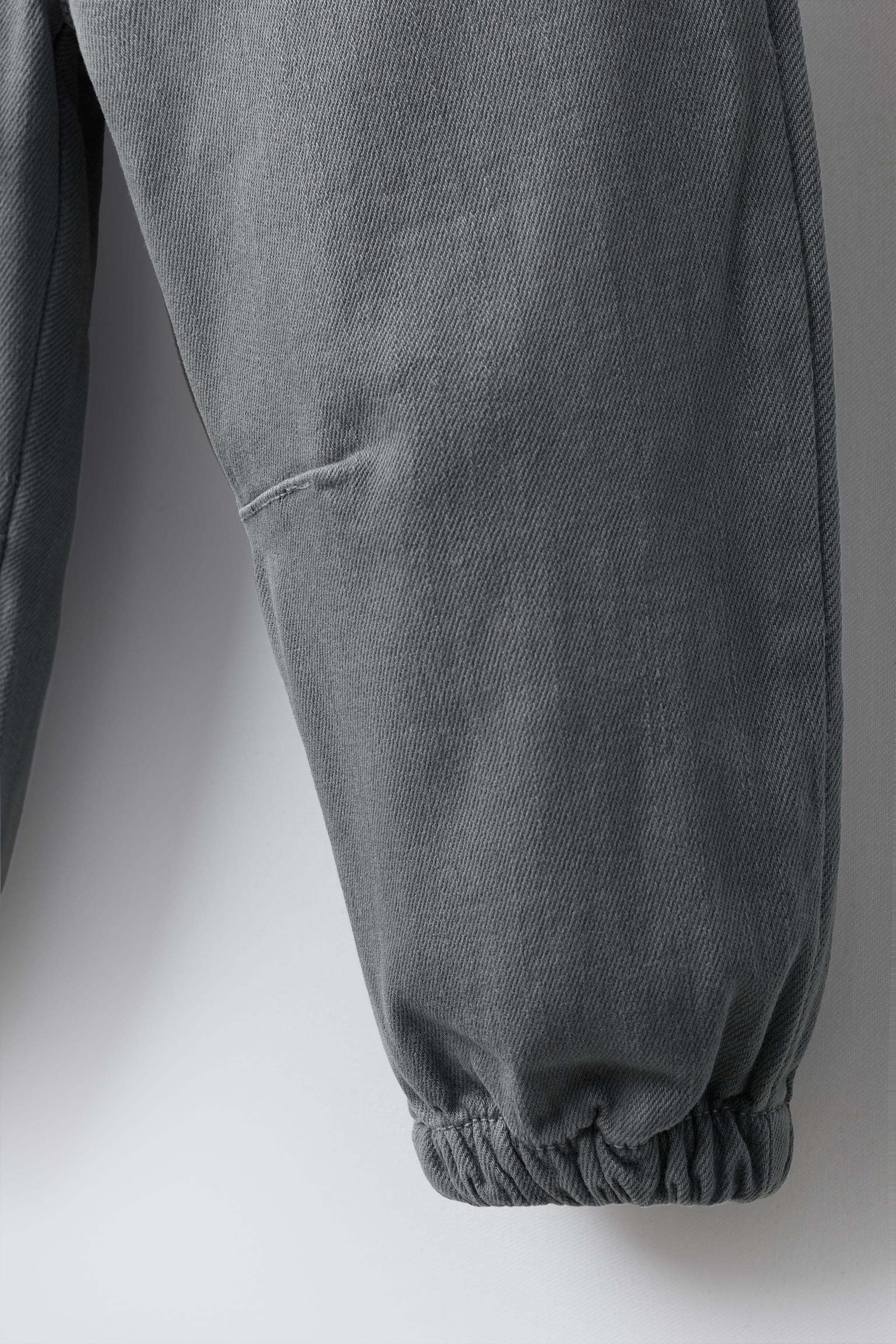 TWILL CARGO JOGGER PANTS