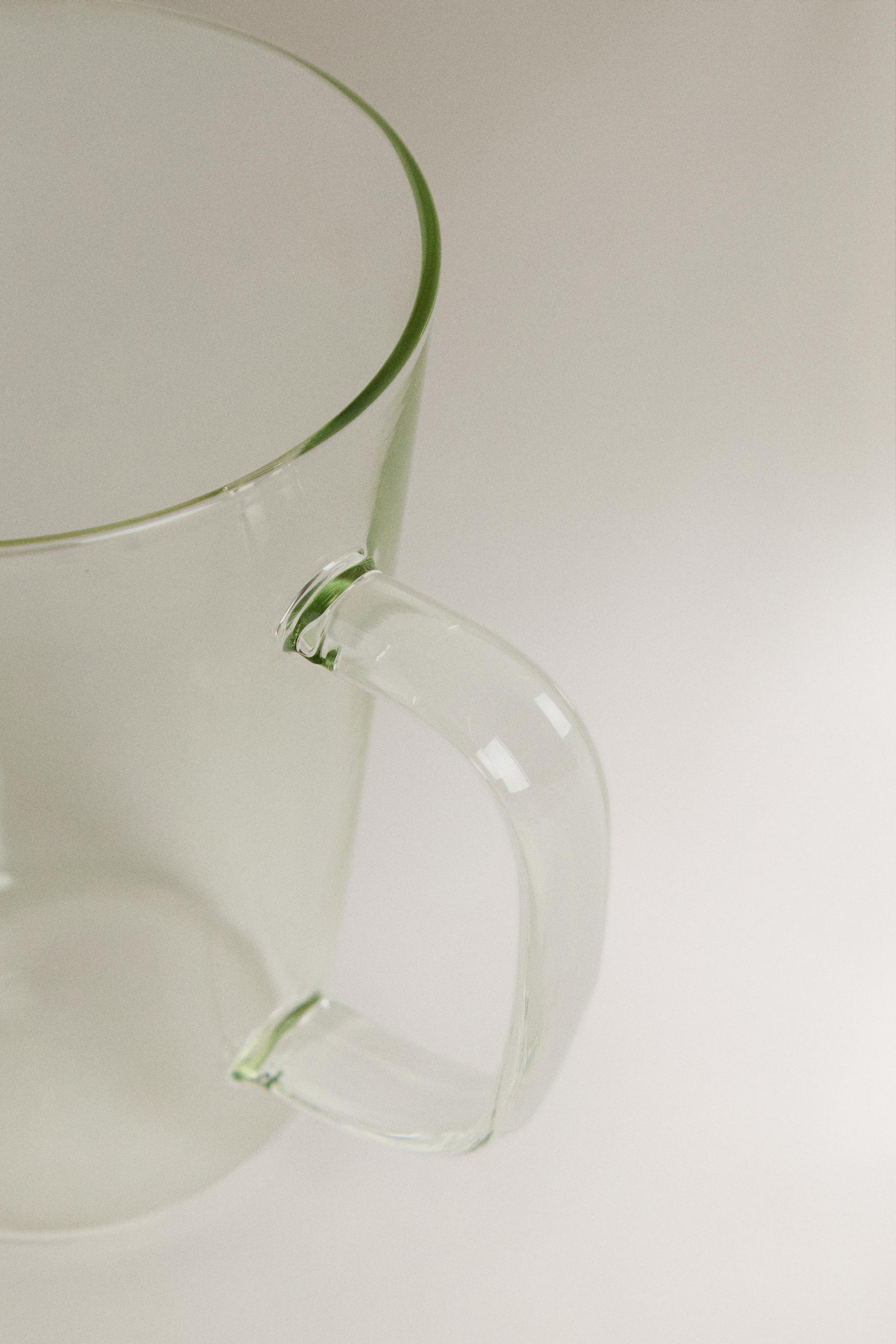 BOROSILICATE MUG WITH INITIAL F