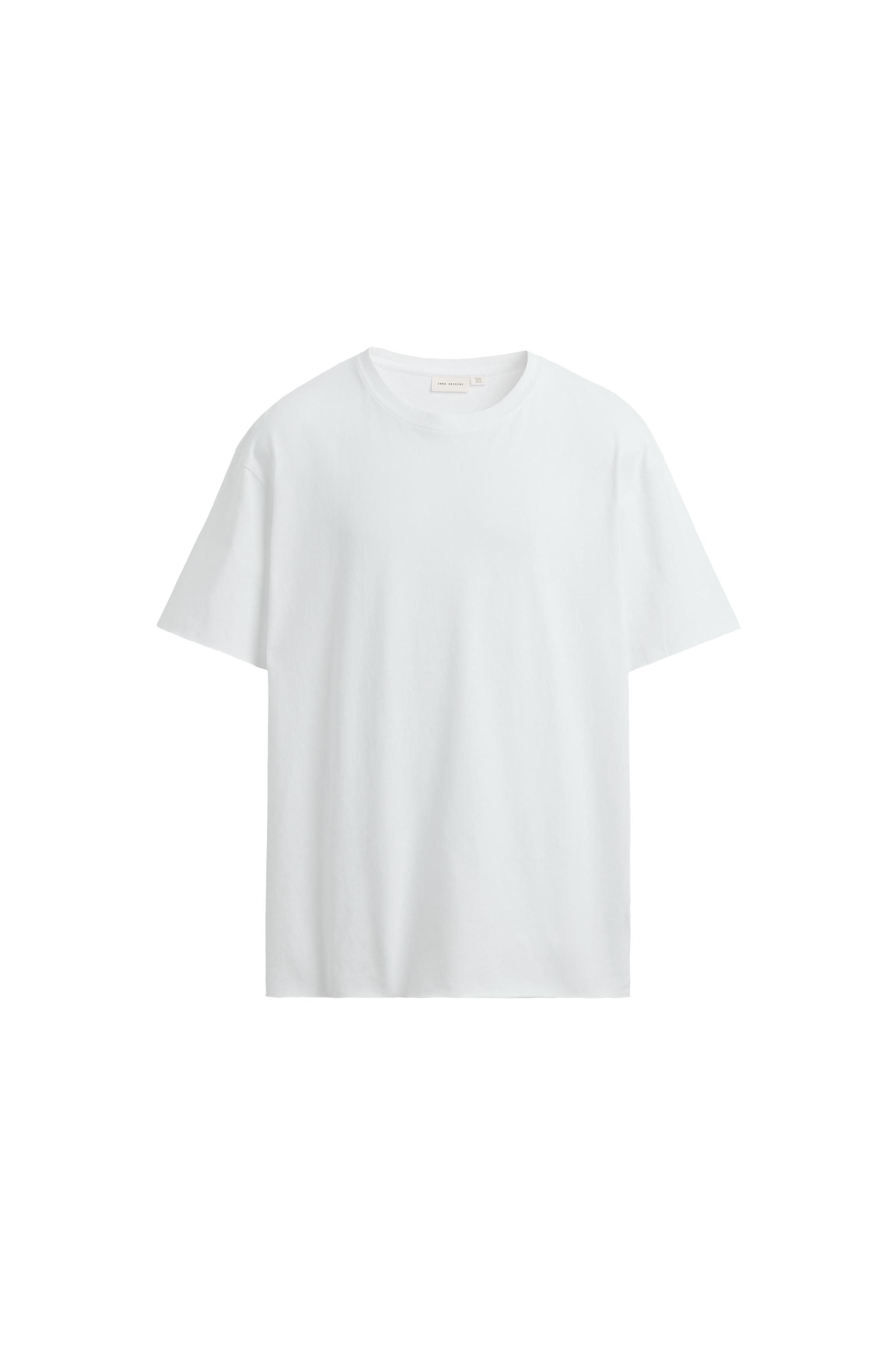 IRREGULAR HEM T-SHIRT