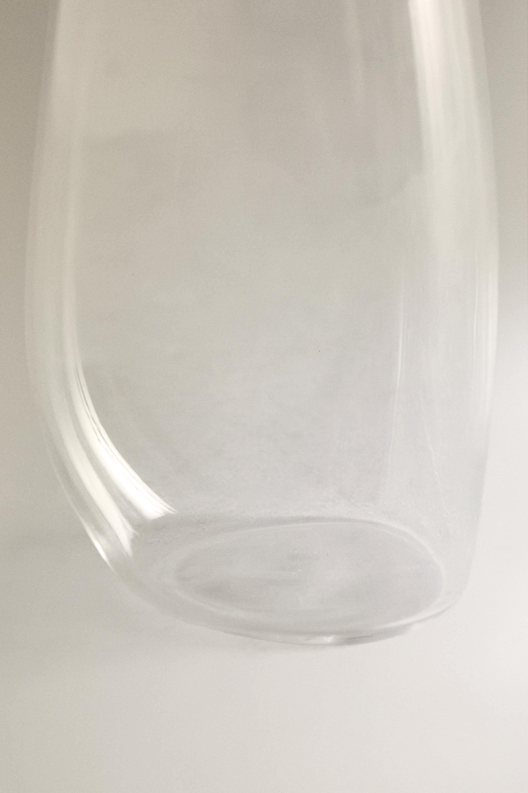 SMALL IRREGULAR GLASS VASE