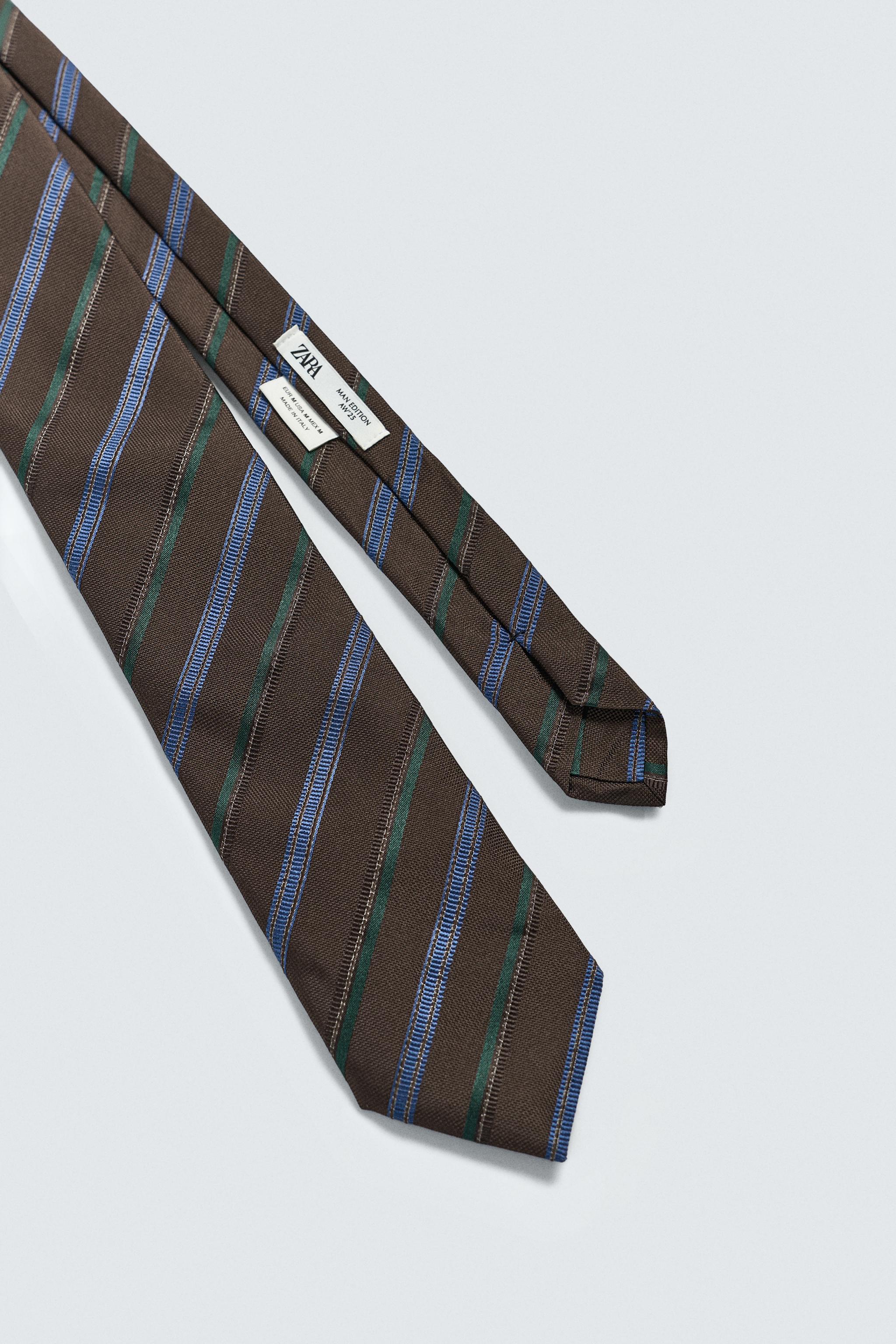 LIMITED EDITION 100% SILK STRIPED TIE