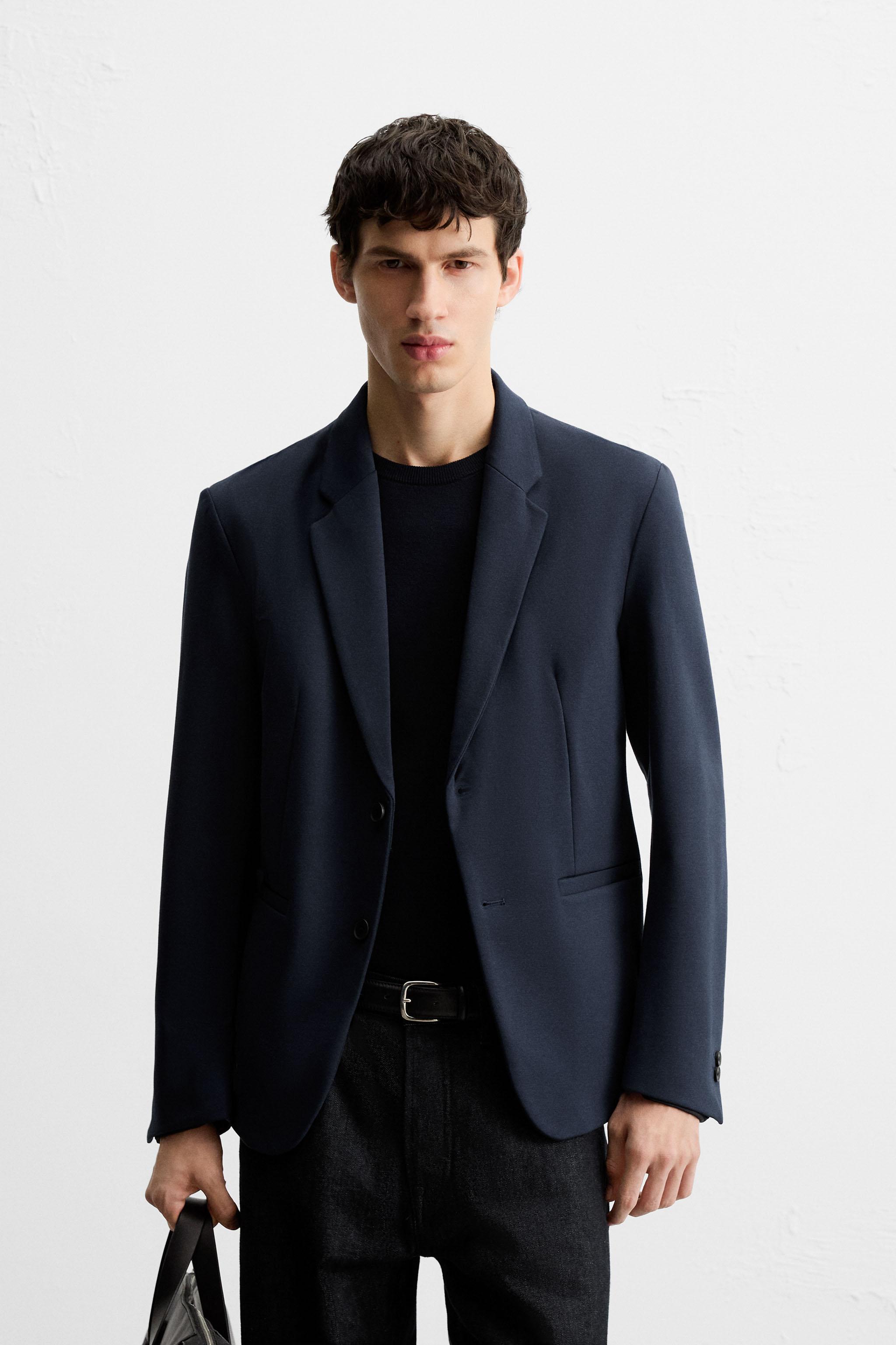 SLIM FIT STRETCH BLAZER