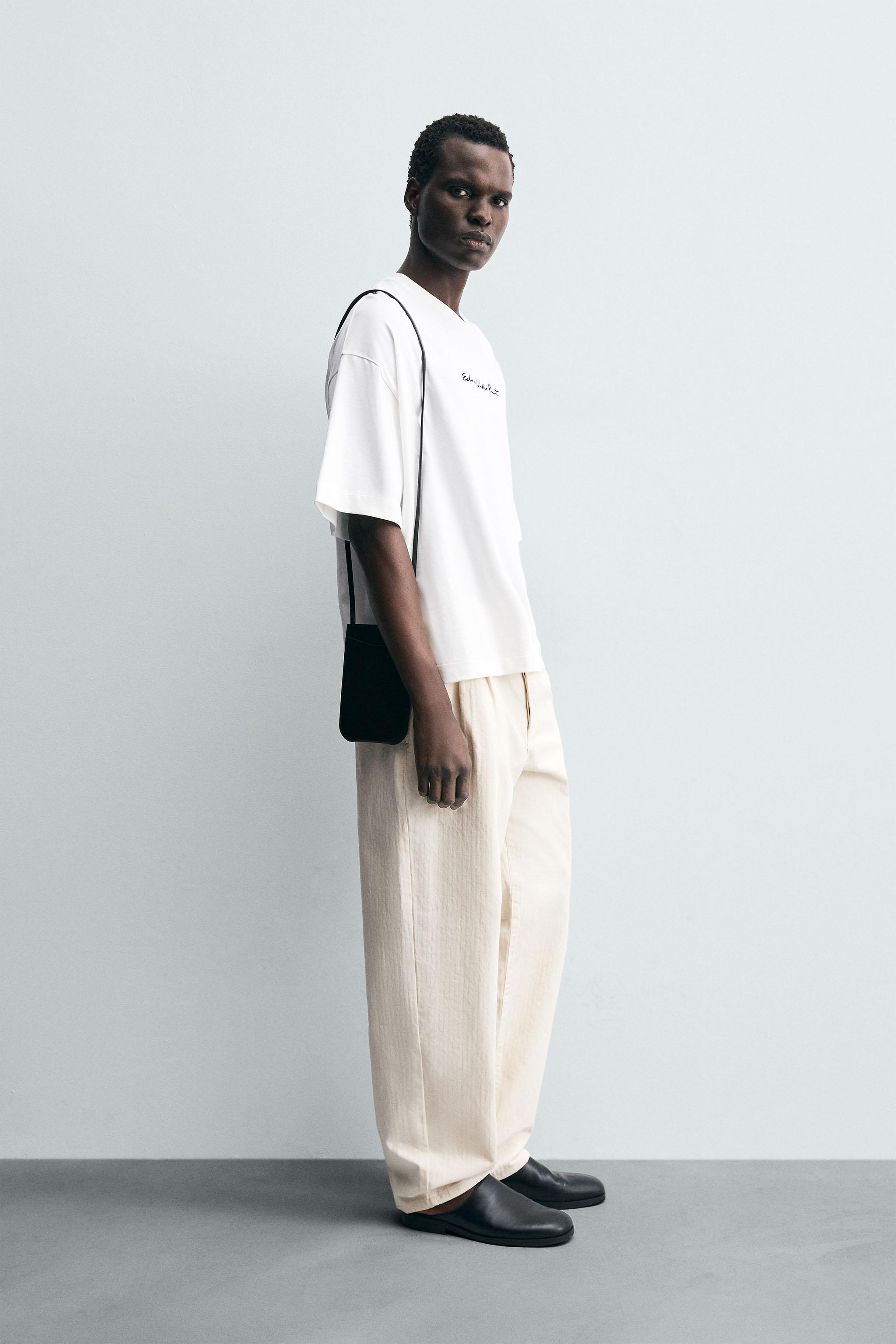 ABSTRACT PRINT T-SHIRT