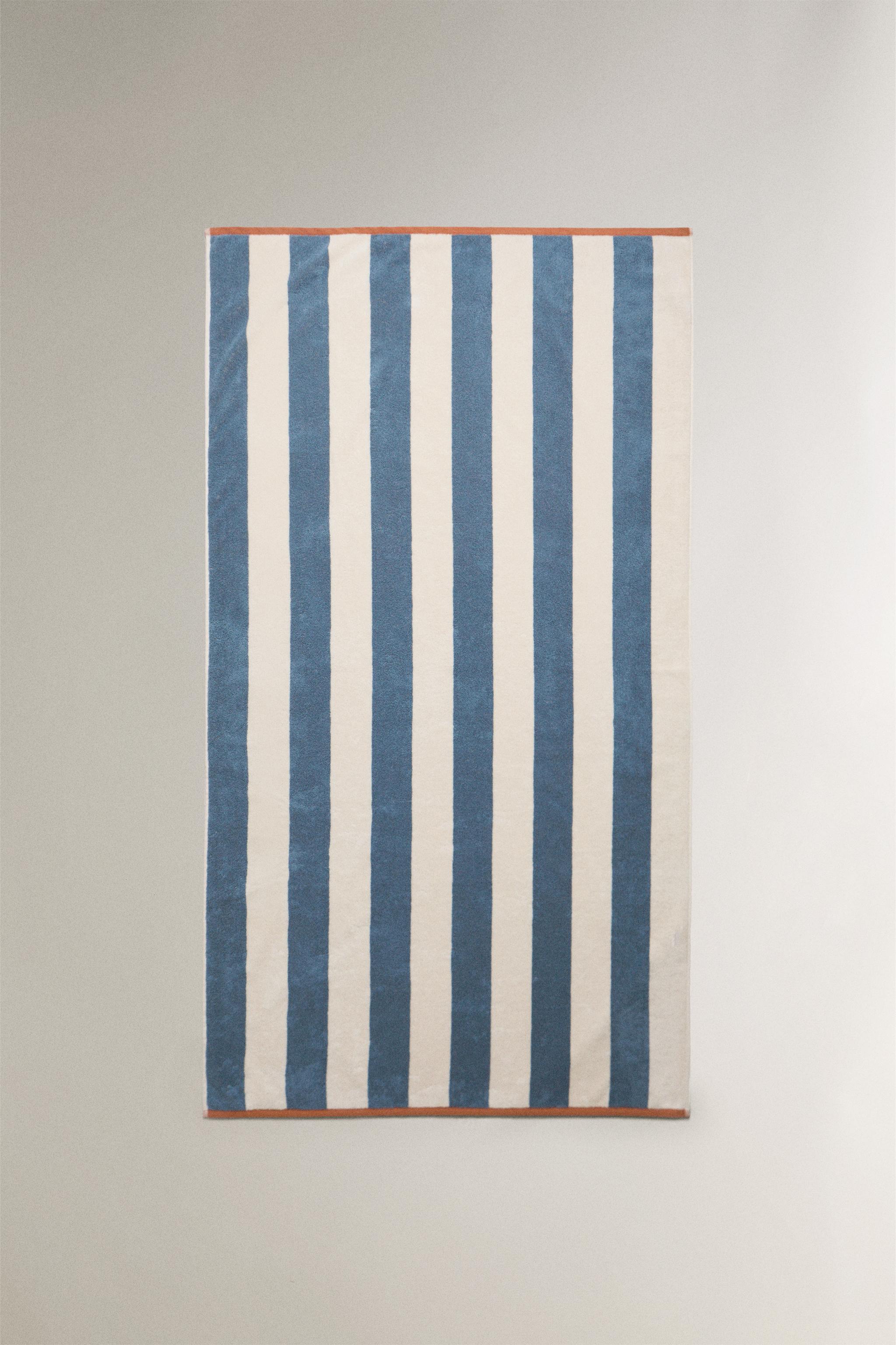 REVERSIBLE STRIPED COTTON TOWEL