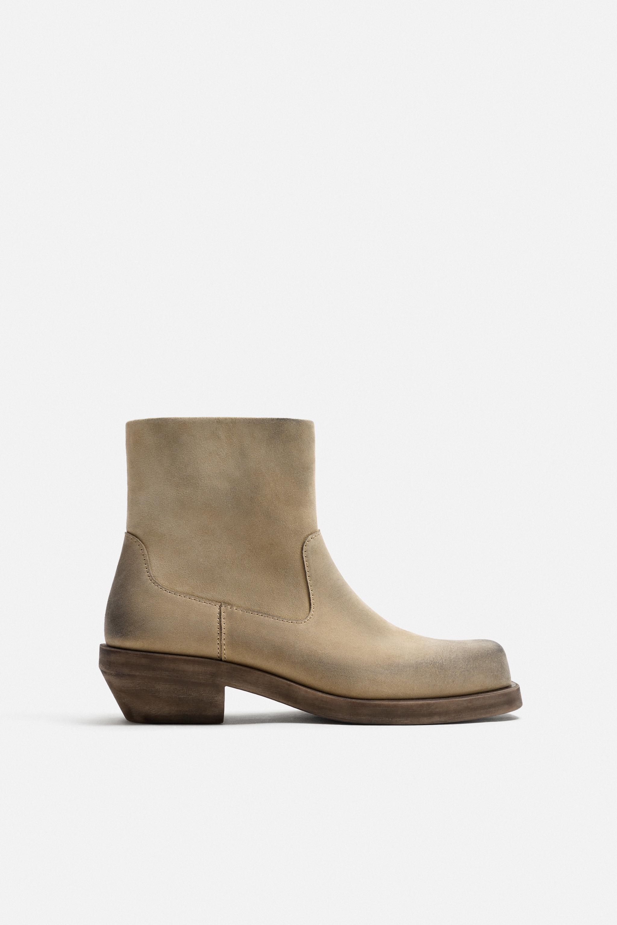 LEATHER COWBOY BOOTS