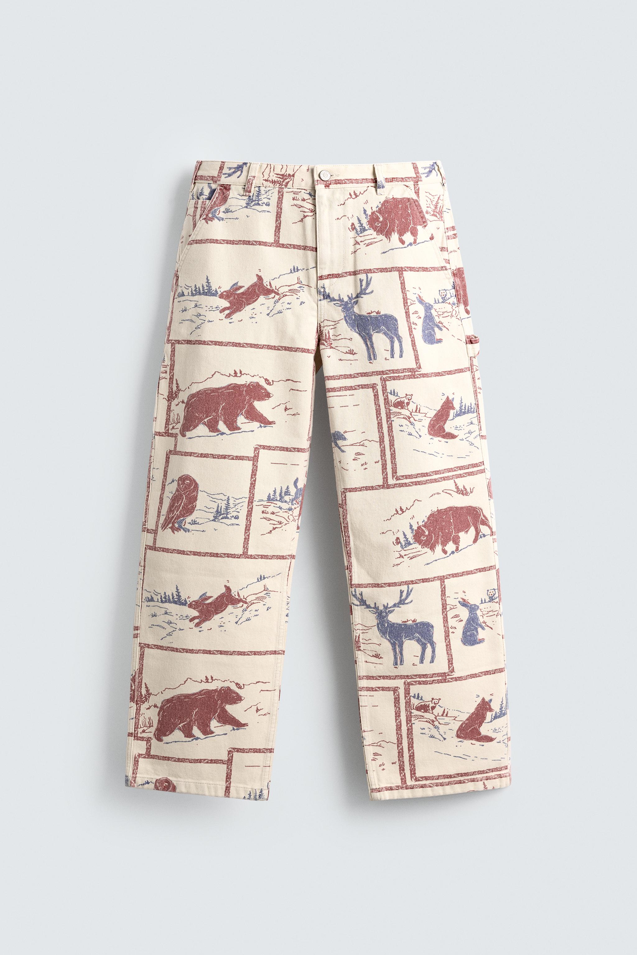 COMIC PRINT PANTS