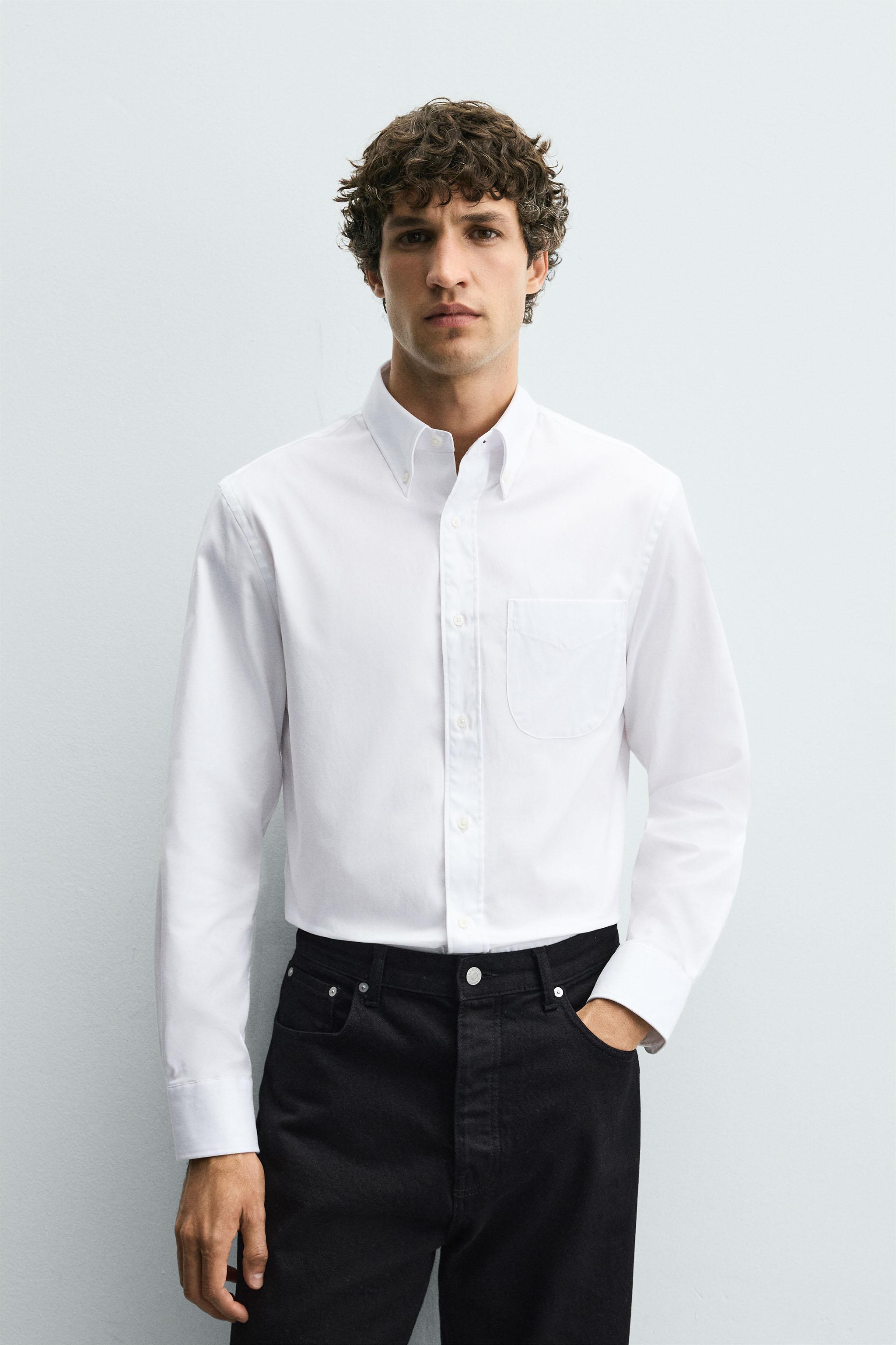 REGULAR FIT BUTTON-DOWN COLLAR SHIRT