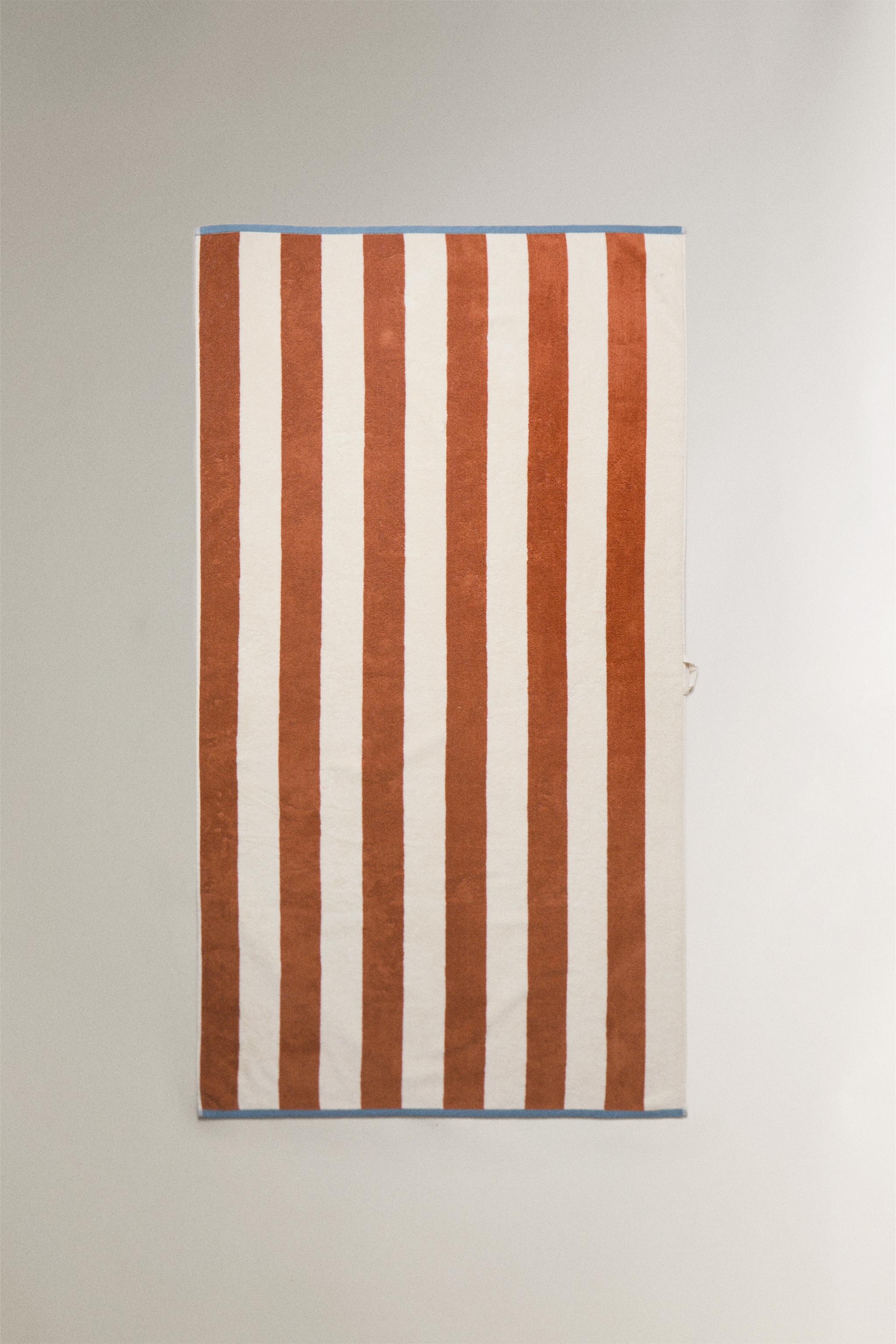 REVERSIBLE STRIPED COTTON TOWEL