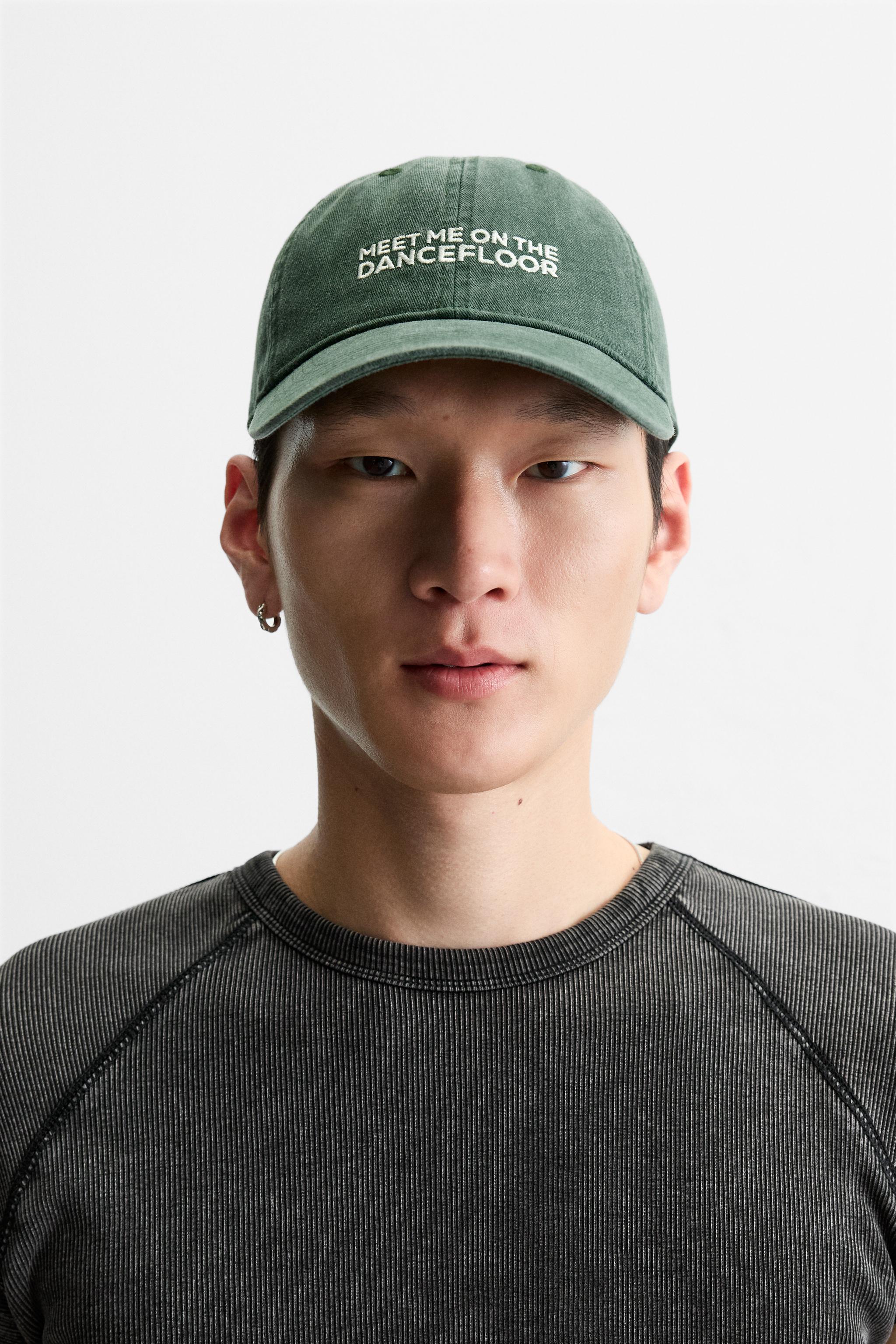 EMBROIDERED WASHED CAP