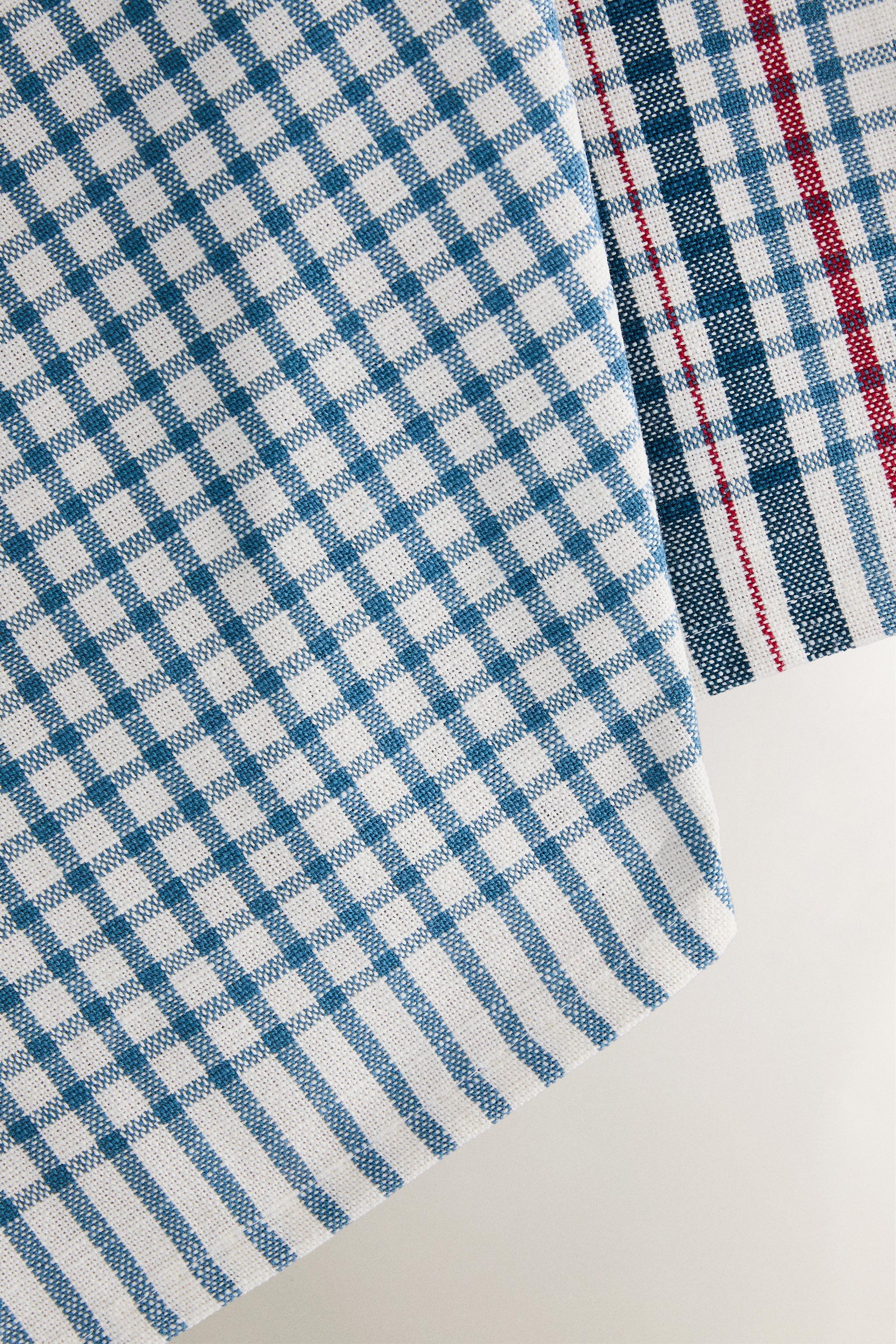 CHECK COTTON KITCHEN TOWEL