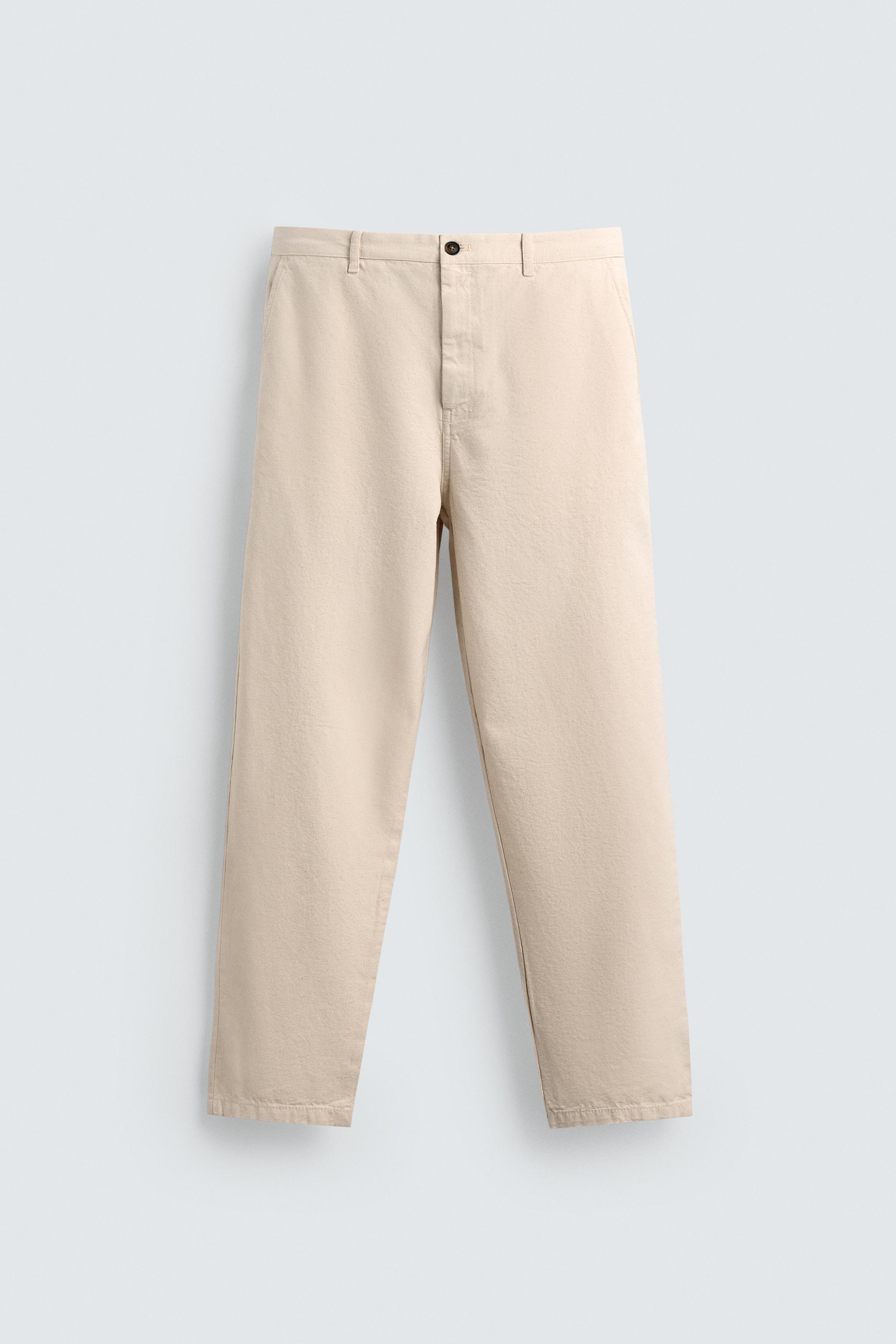STRAIGHT FIT CHINO PANTS