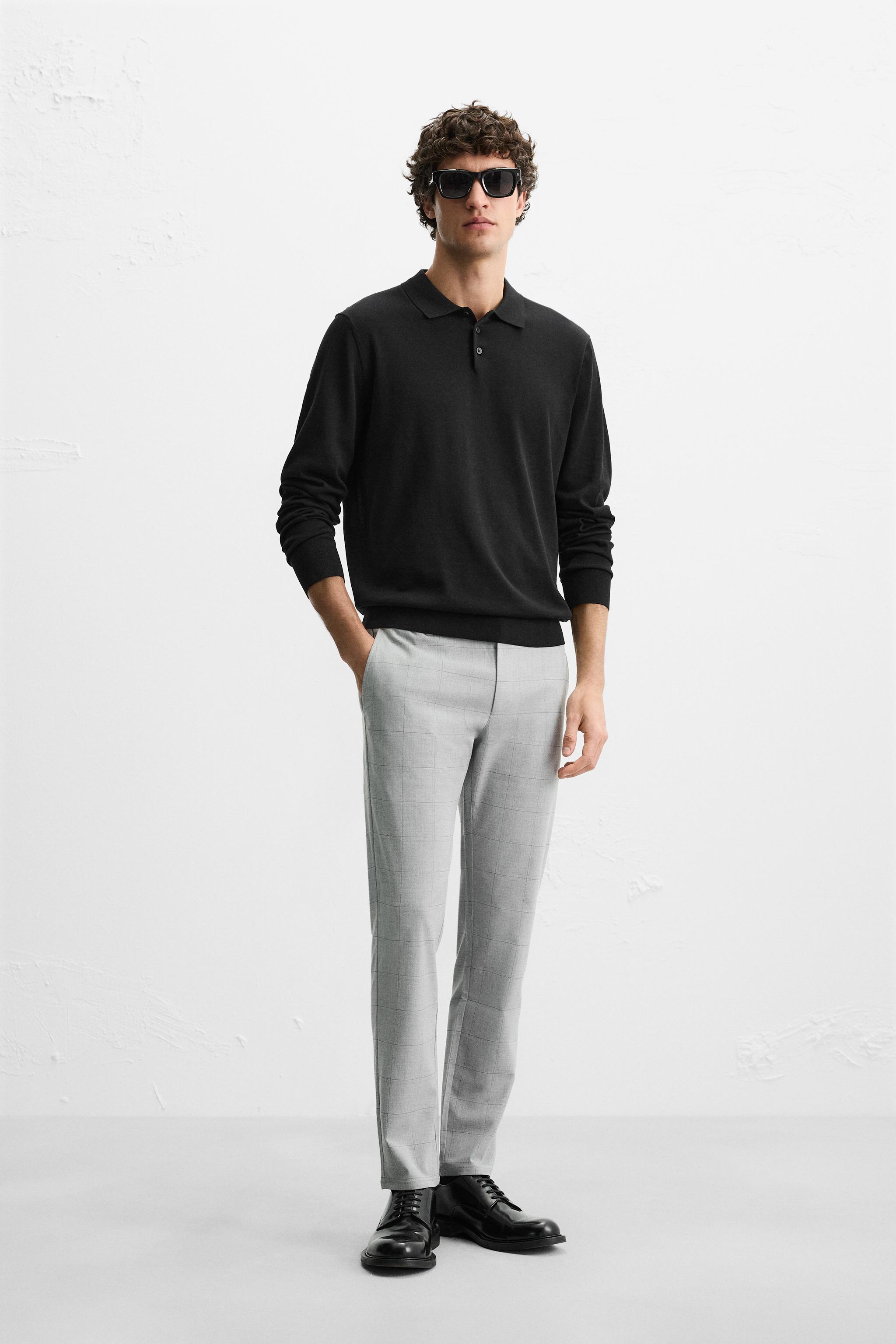 SLIM FIT STRETCH PANTS