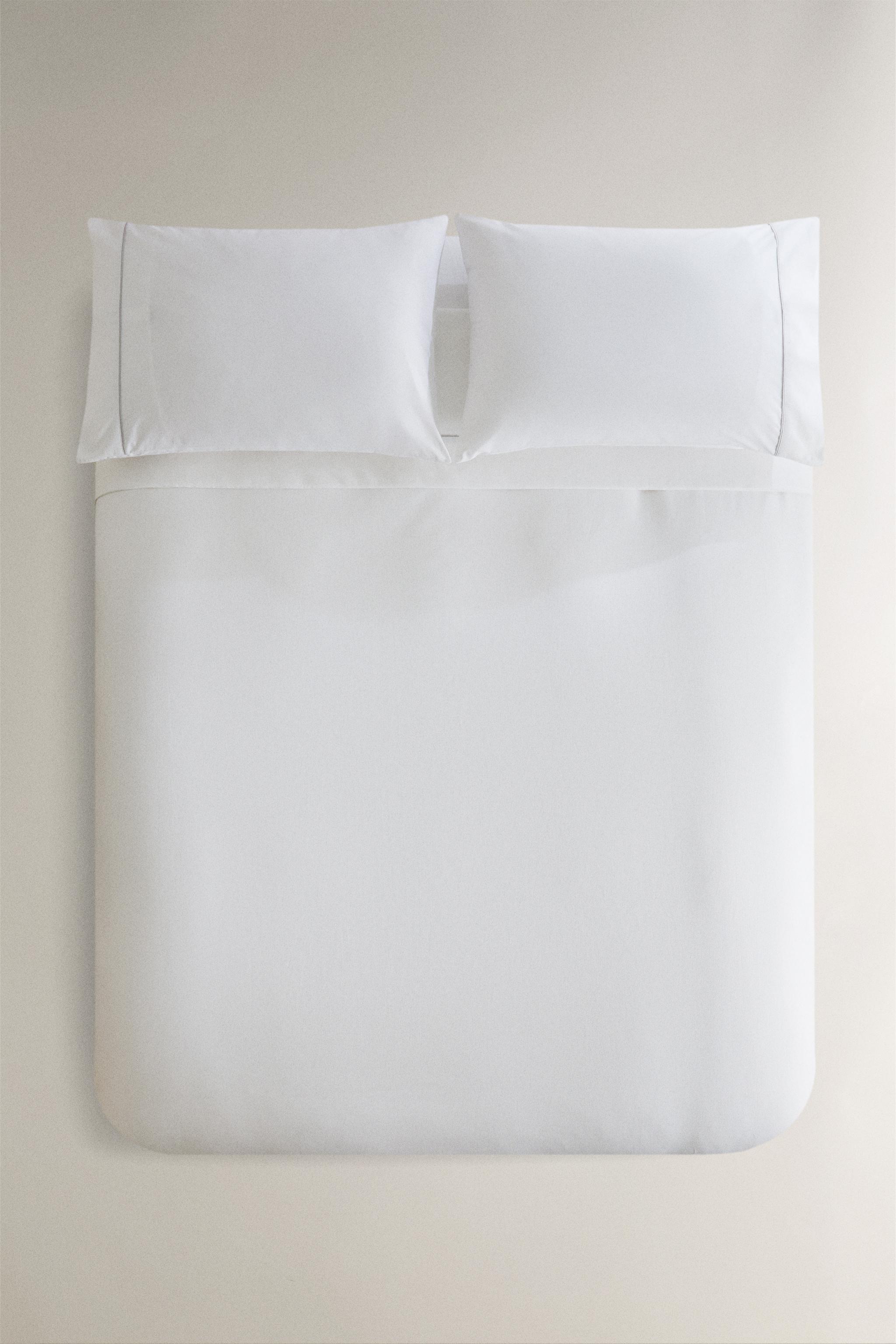 PIQUÉ PIPING DUVET COVER