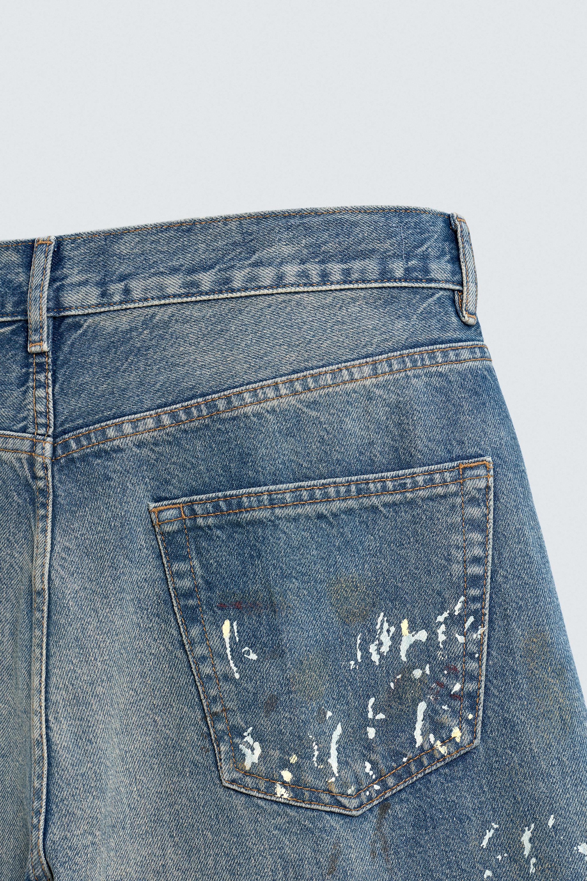 SPLATTER LOOSE FIT JEANS