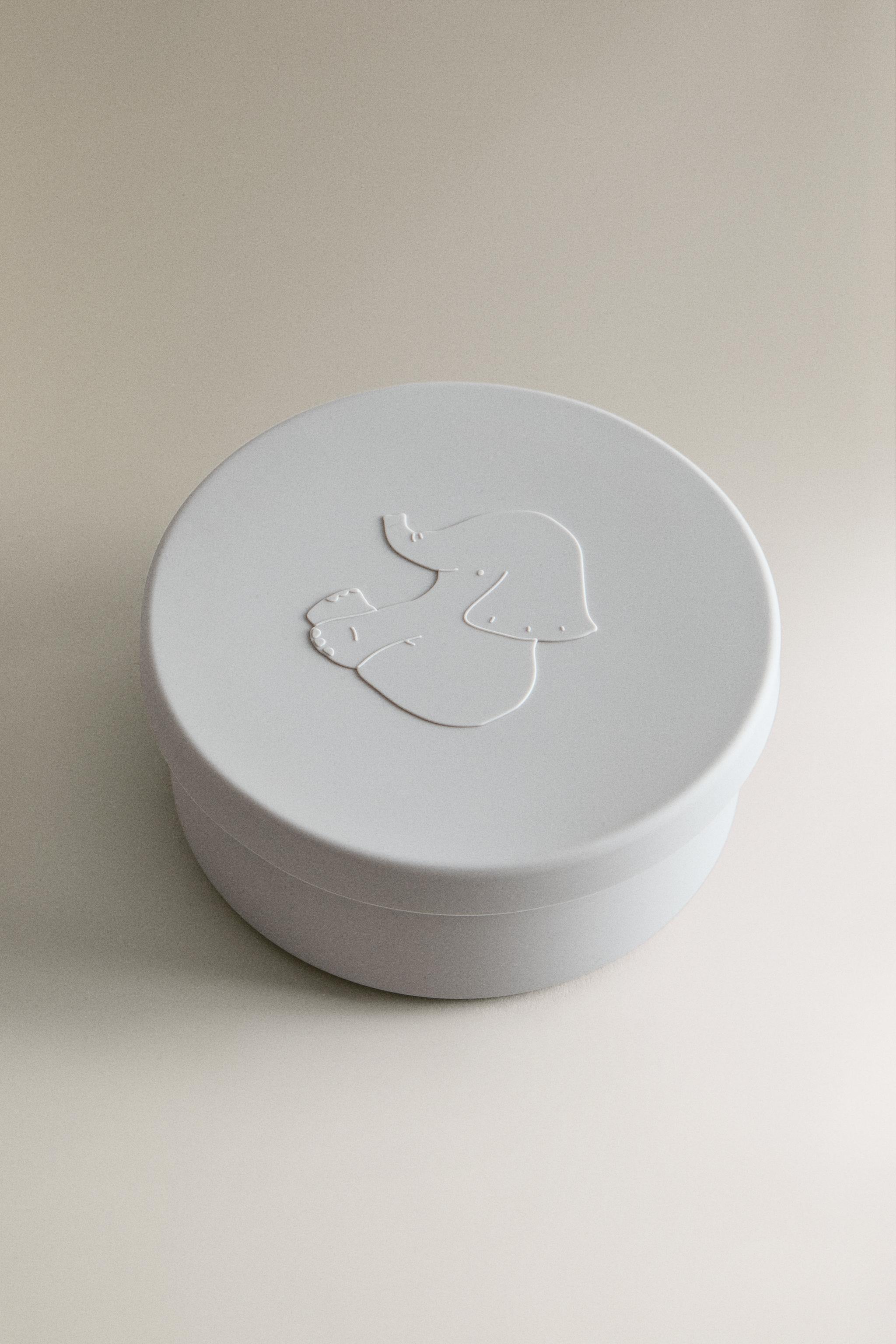 CHILDREN'S SILICONE ELEPHANT LUNCH BOX