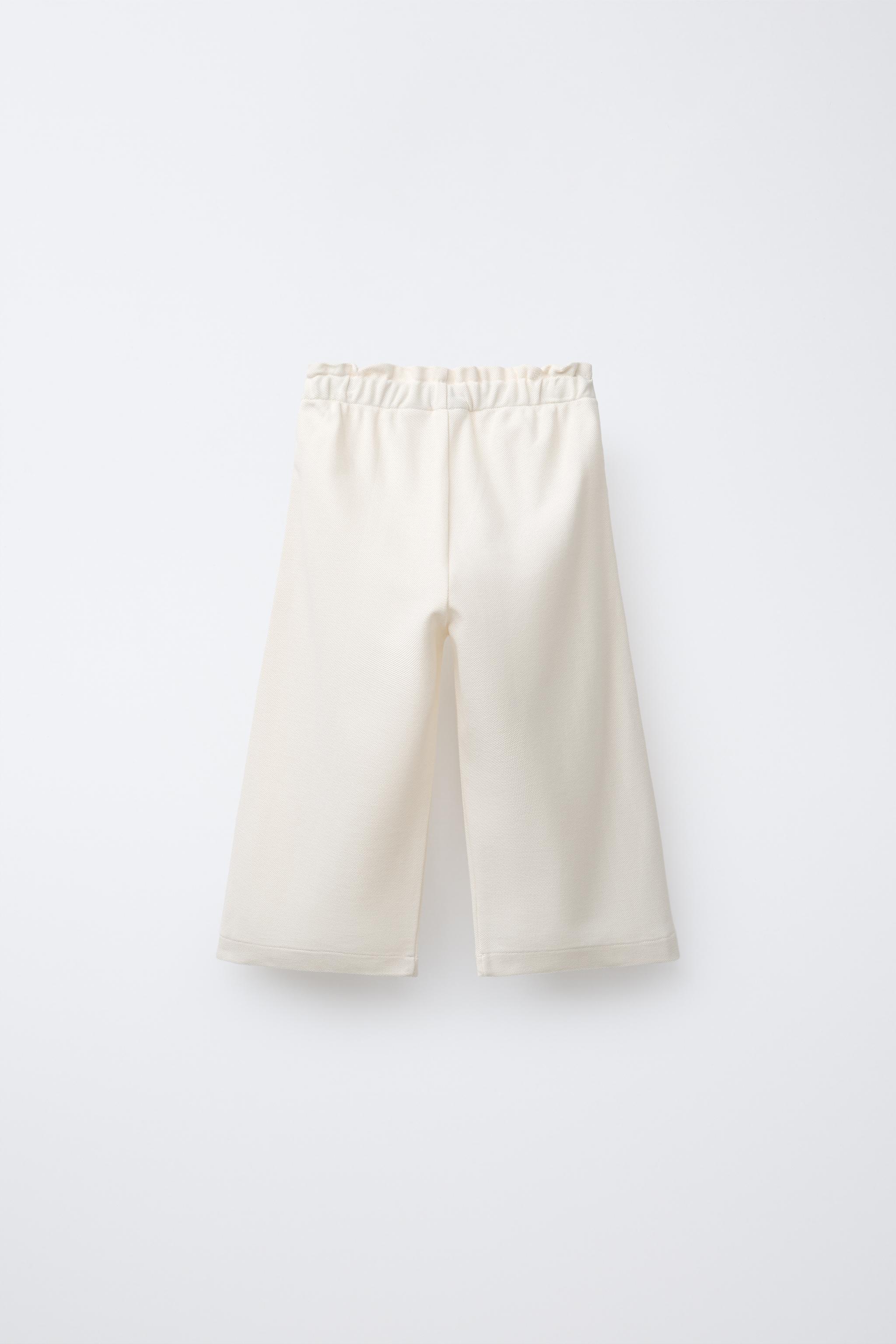 WAVY TRIM STRAIGHT LEG PANTS