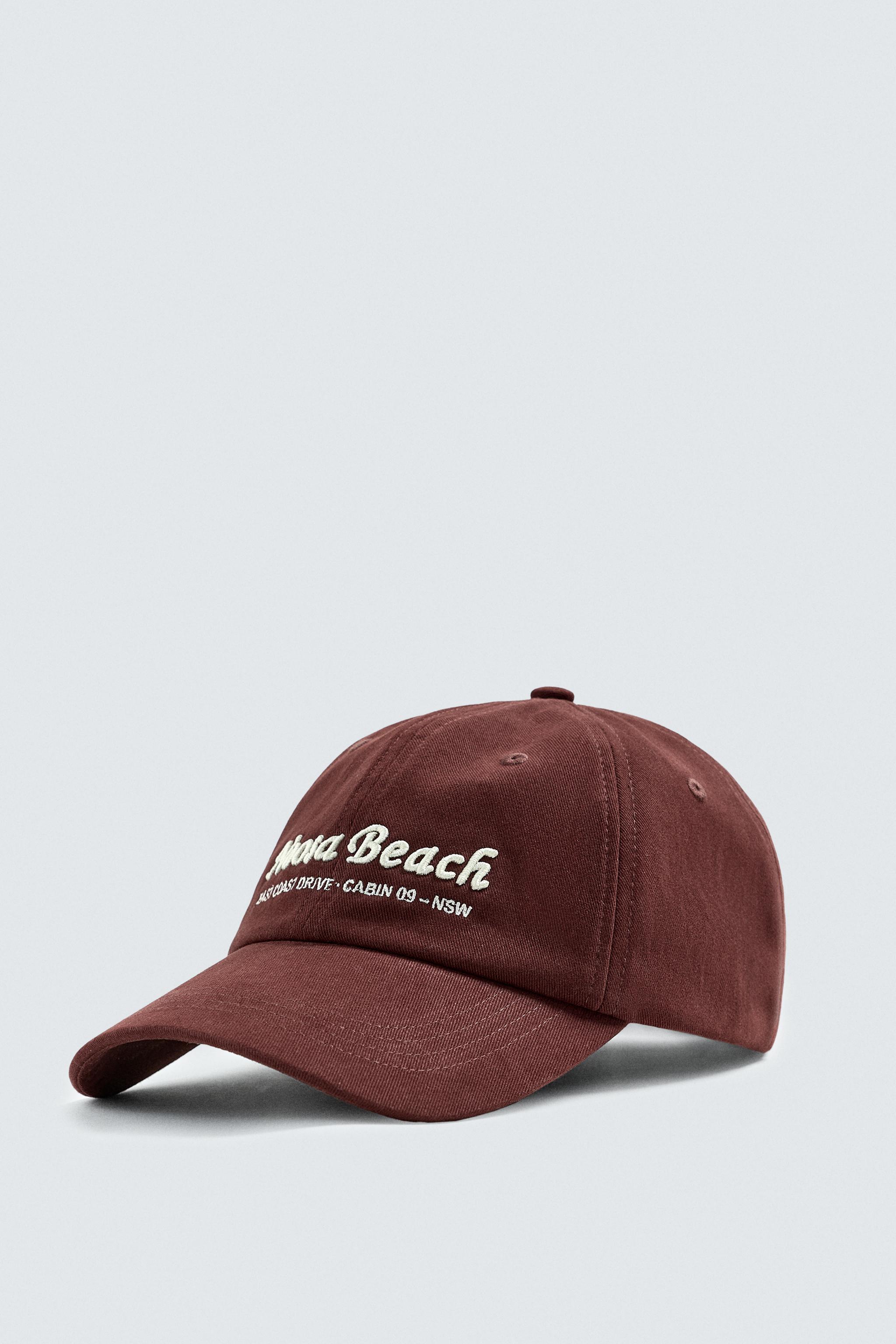 EMBROIDERED TEXT CAP