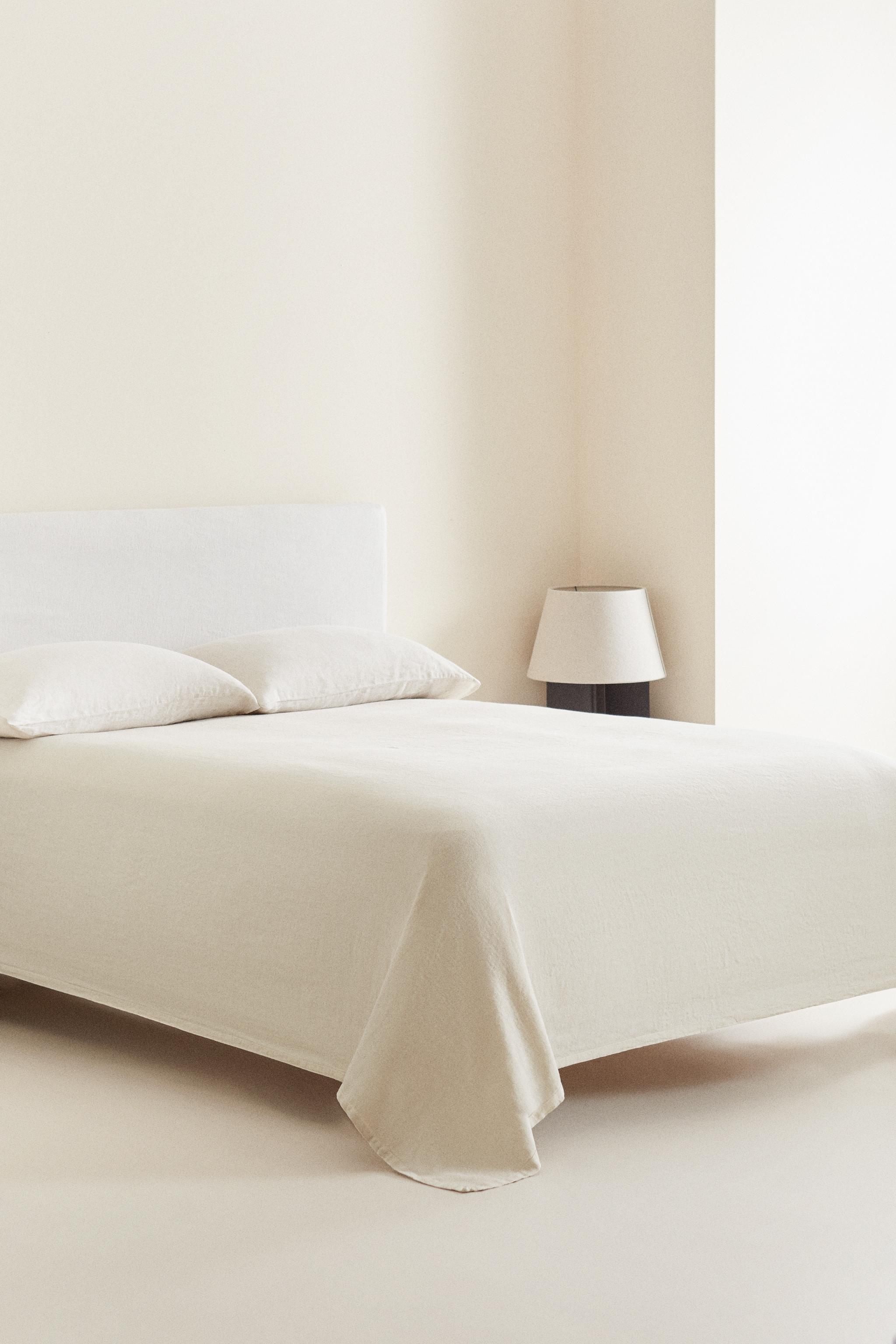 WASHED LINEN BEDSPREAD (400 GXM²)