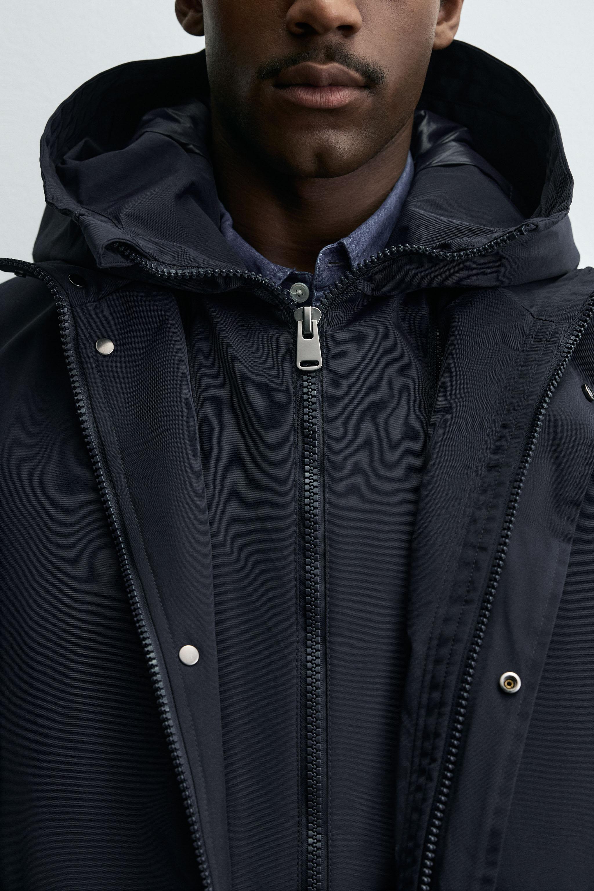 WATER REPELLENT DETACHABLE TECHNICAL PARKA