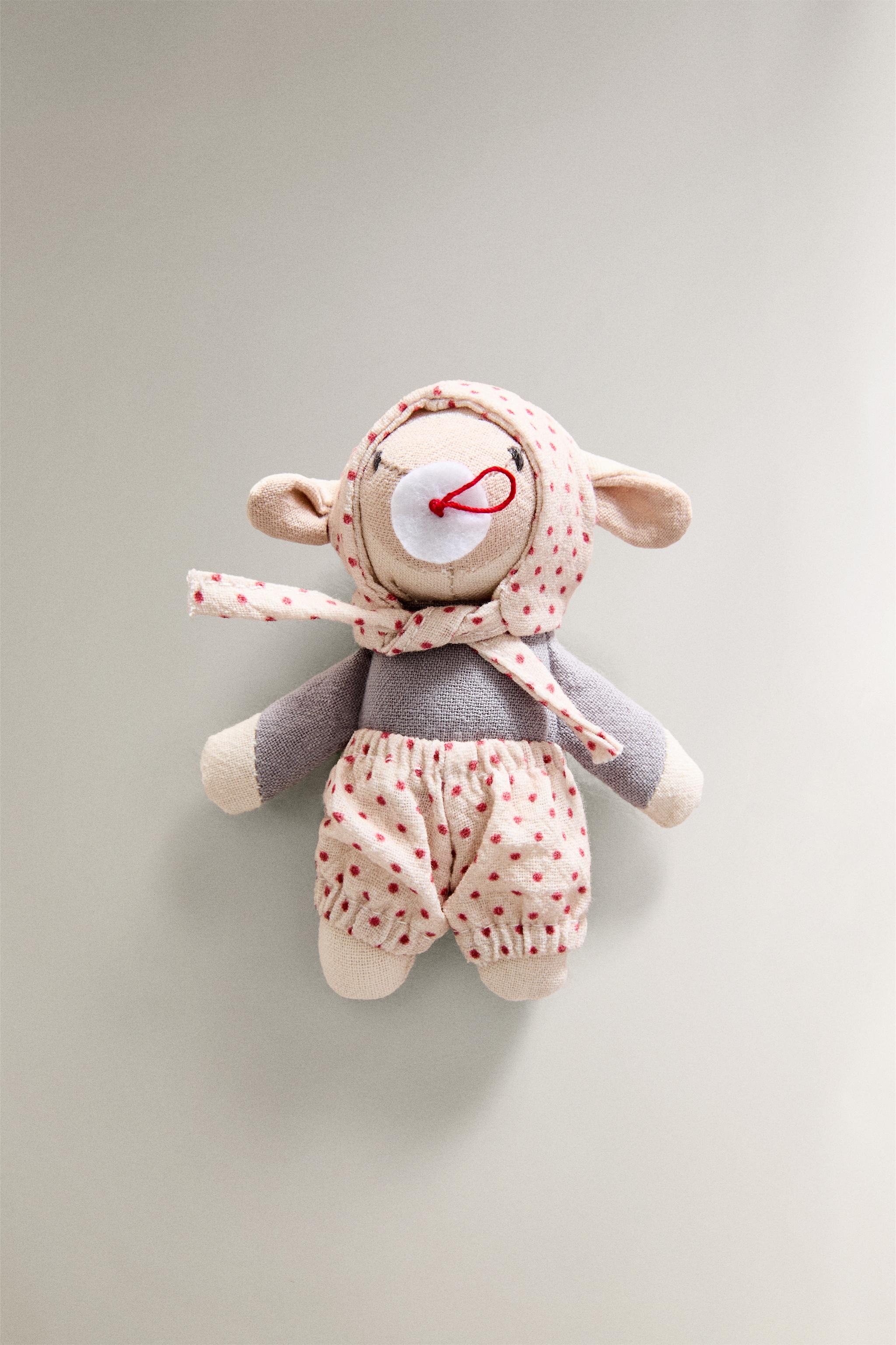 CHILDREN’S SHEEP FAMILY PLUSH TOY SET (SET OF 3)