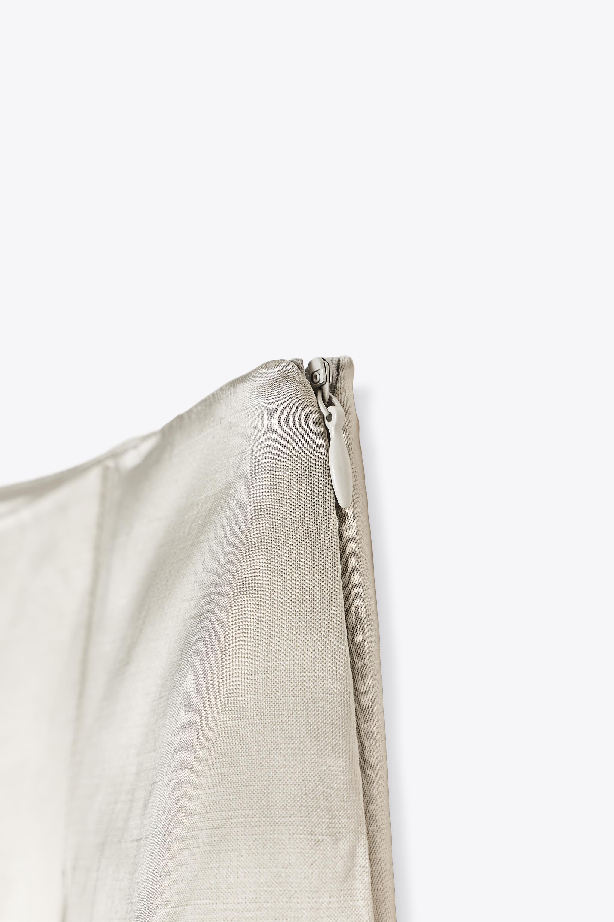 ZW COLLECTION SATIN PLEATED PANTS