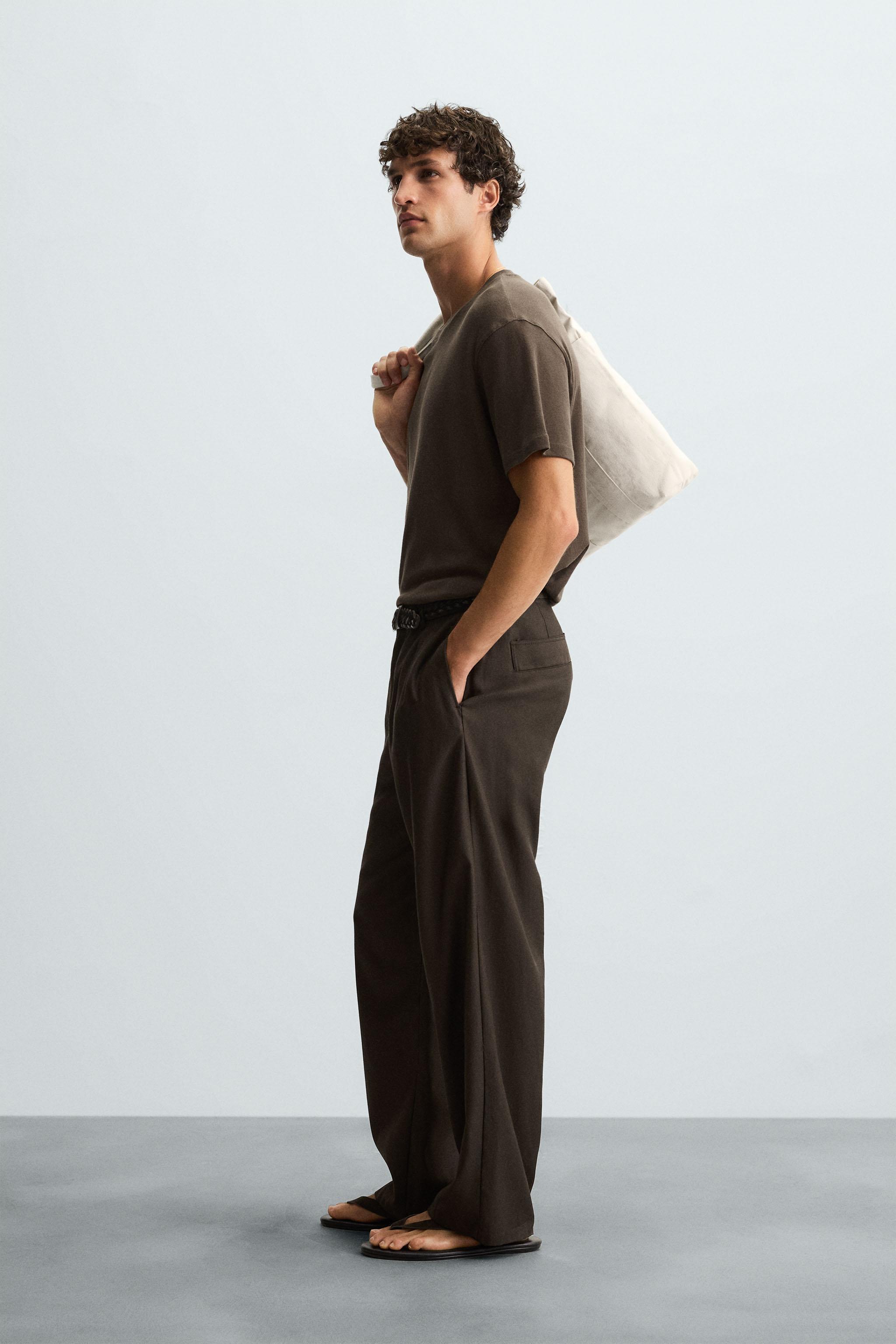 TEXTURED COTTON T-SHIRT