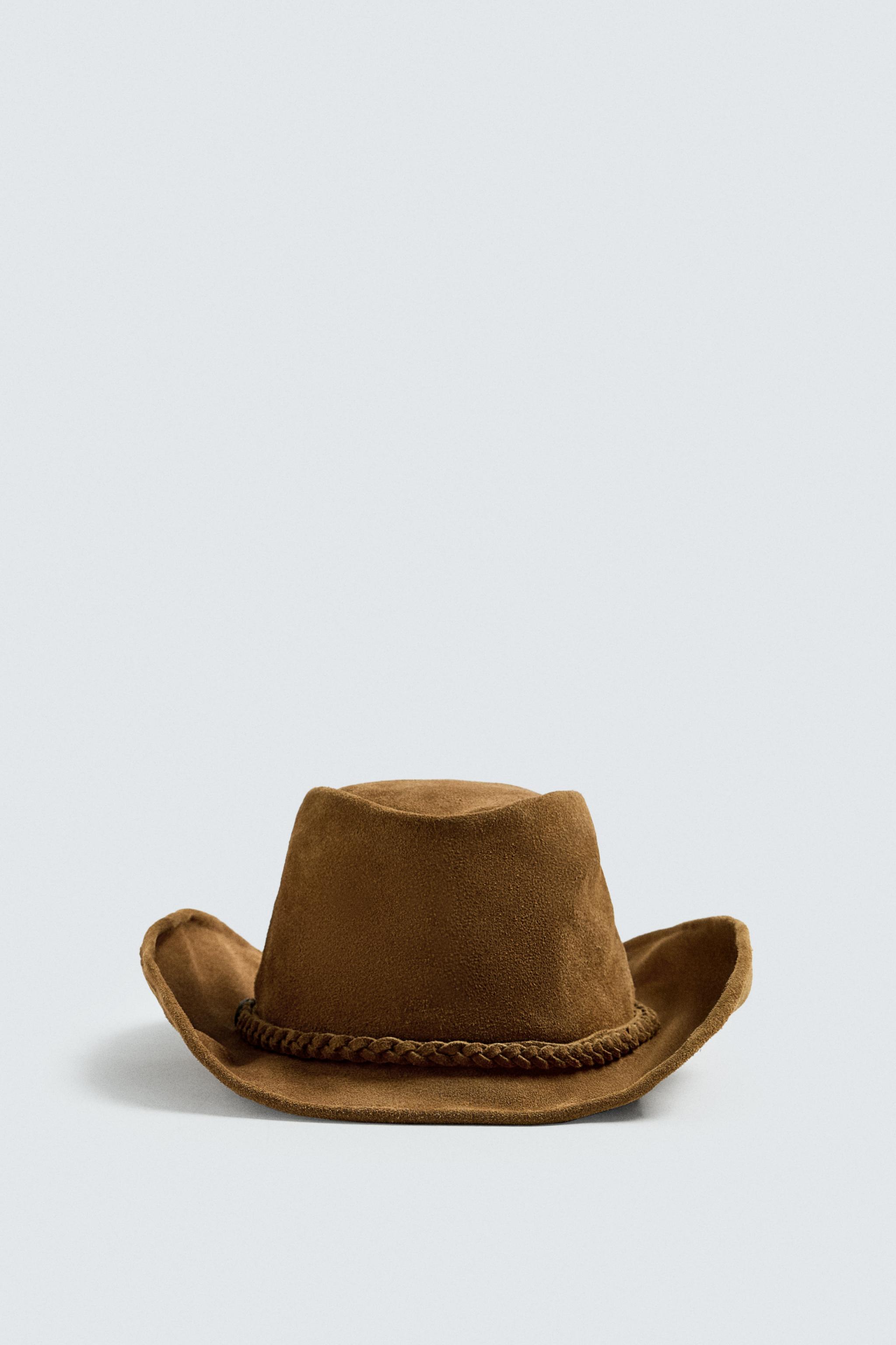 SUEDE LEATHER HAT