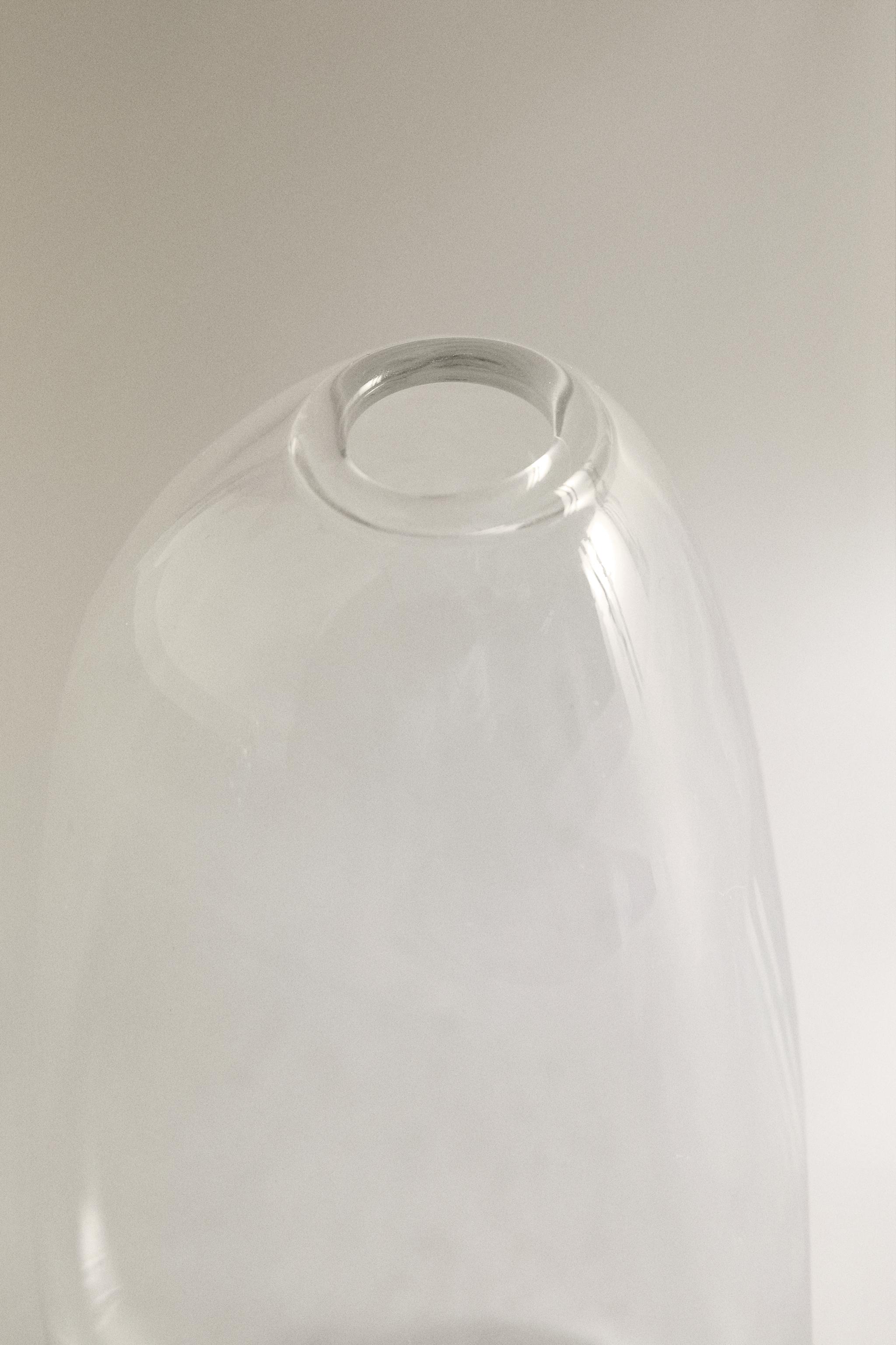 SMALL IRREGULAR GLASS VASE