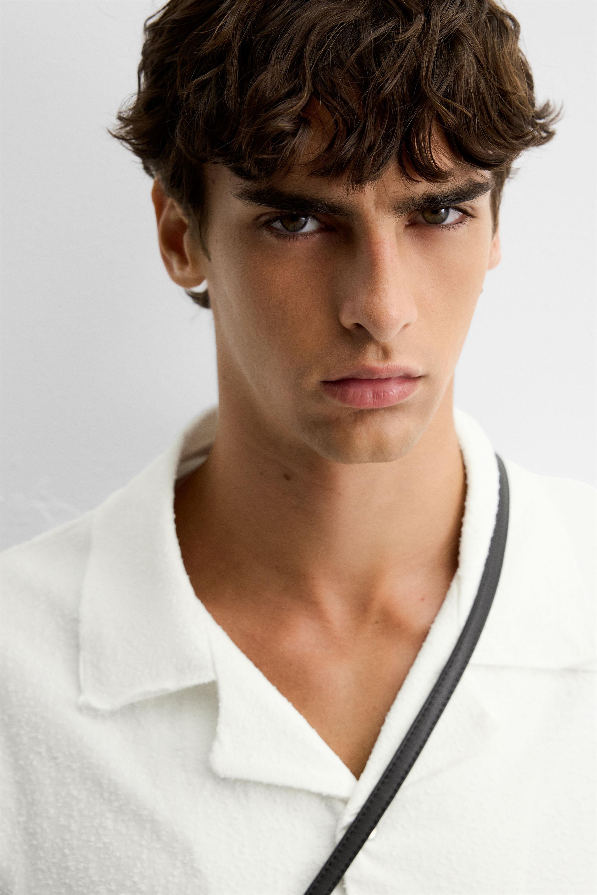 RELAXED FIT TEXTURED SHIRT