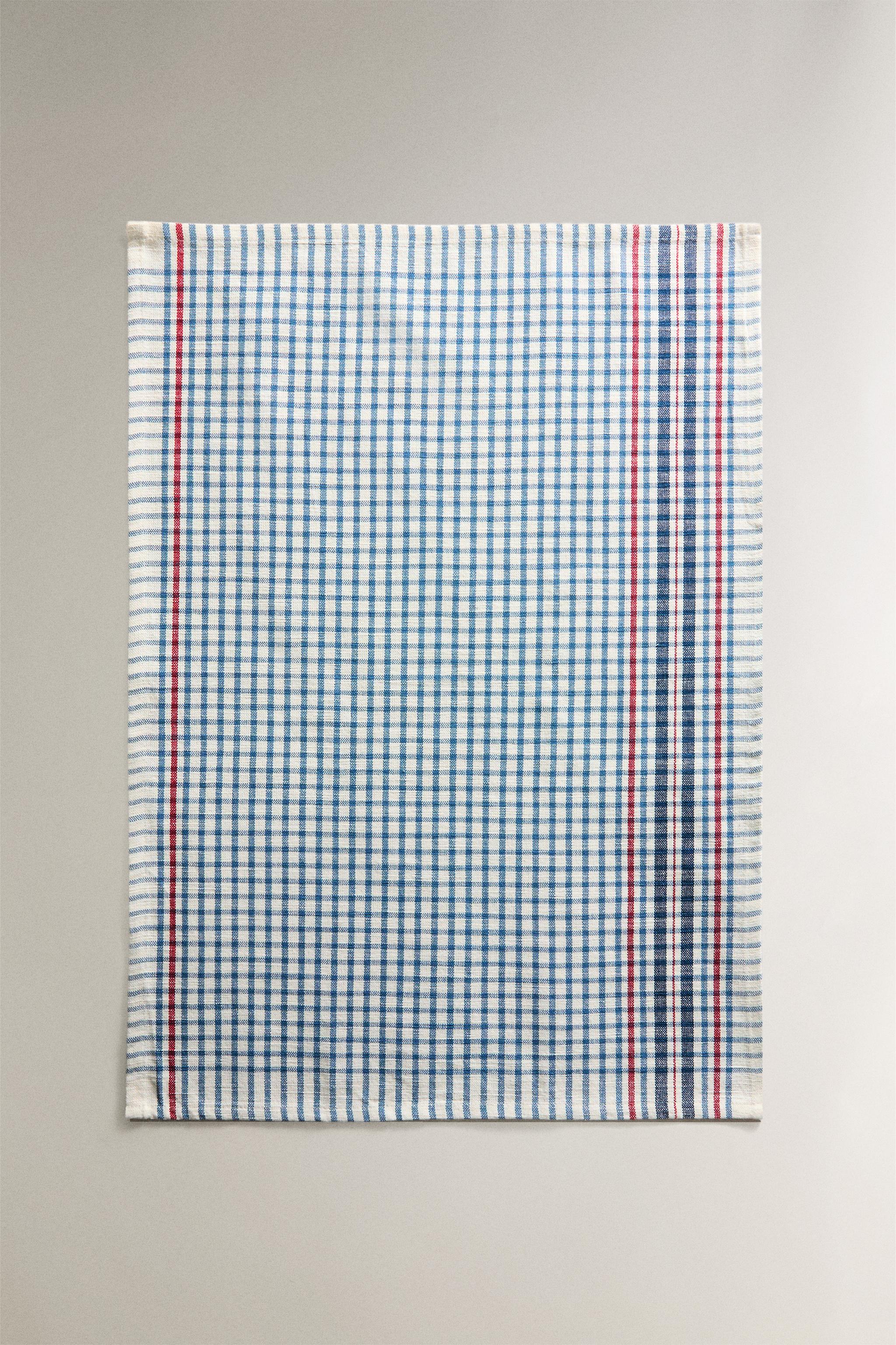 CHECK COTTON KITCHEN TOWEL