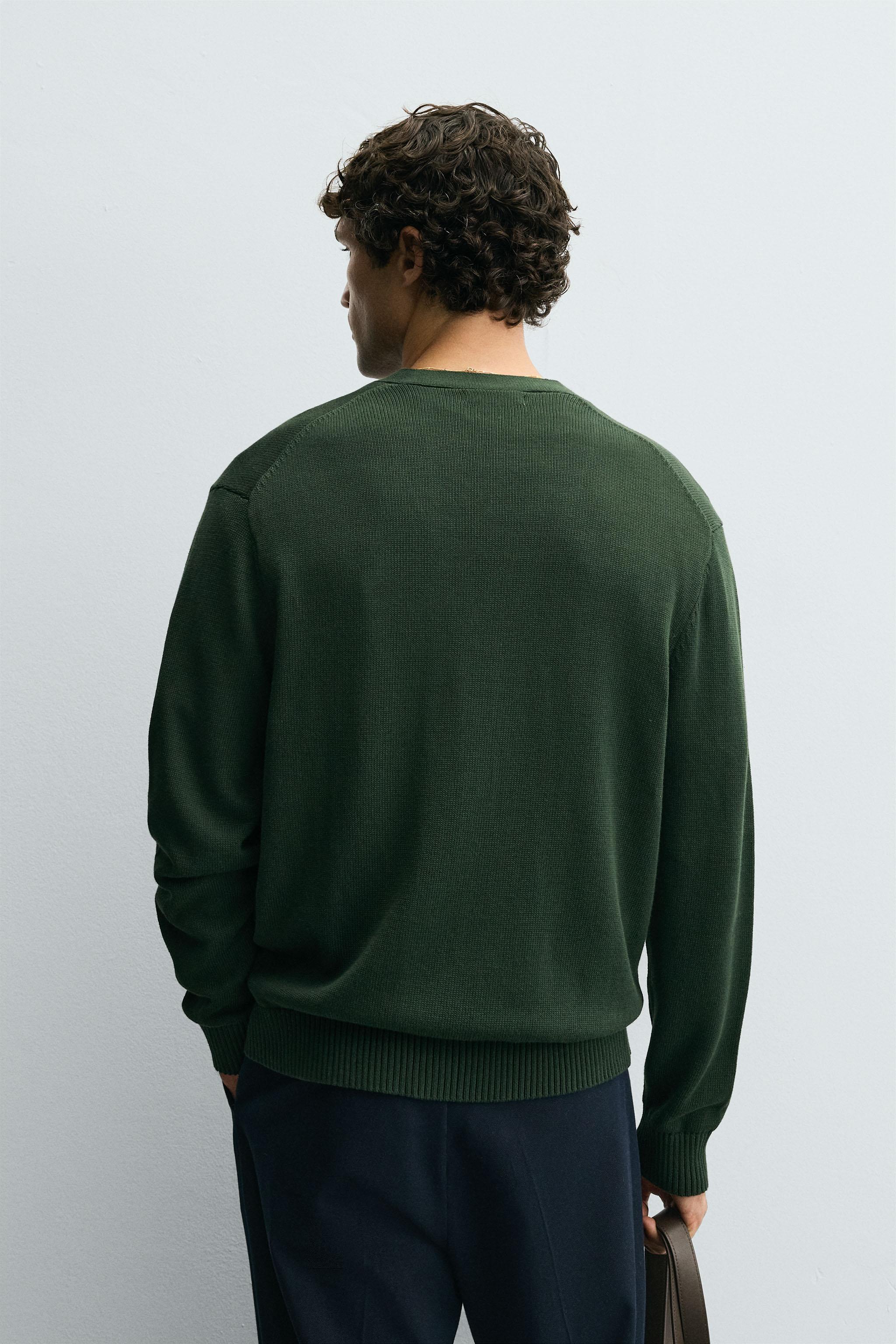 COTTON REGULAR FIT CARDIGAN