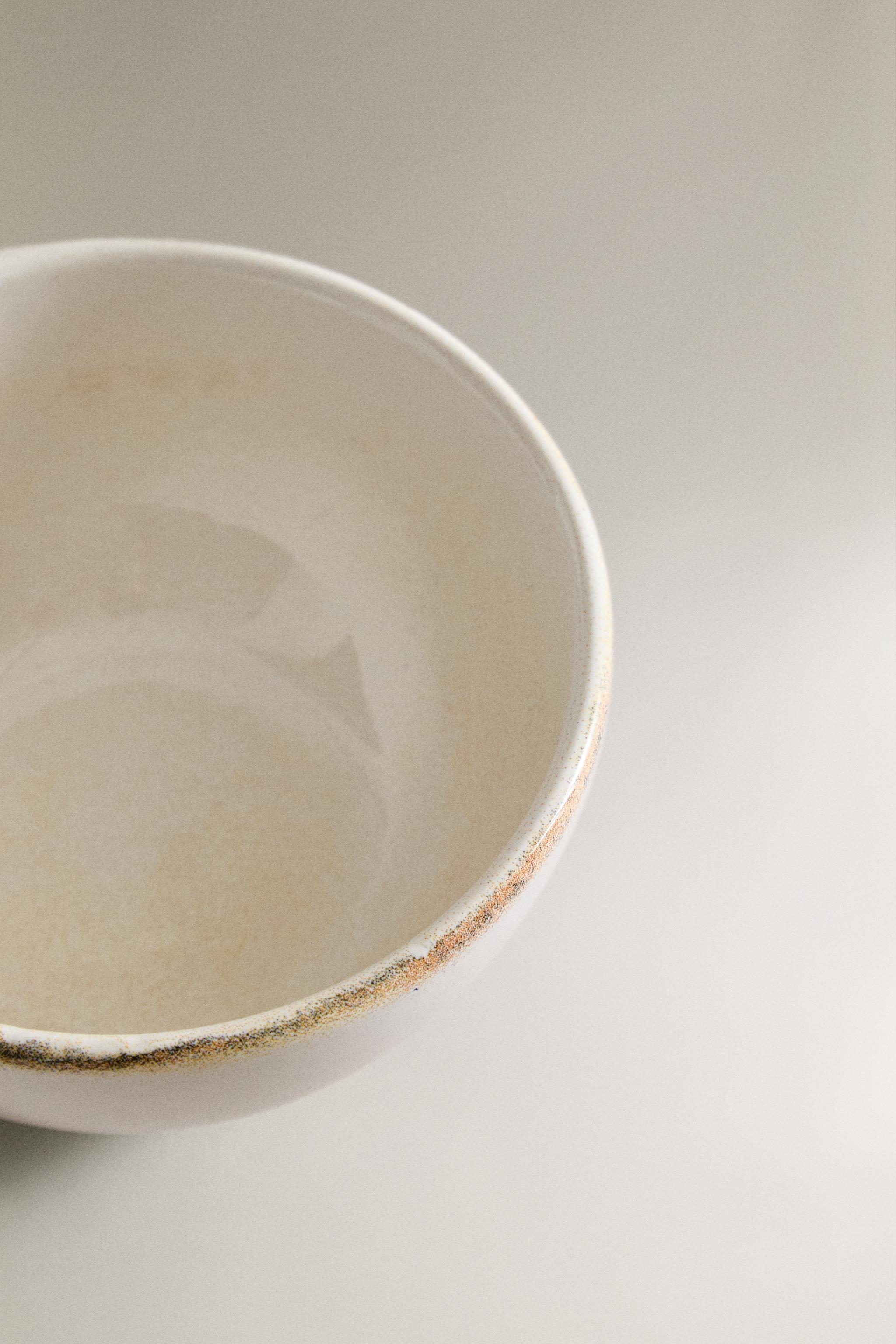 ECRU STONEWARE MINI BOWL