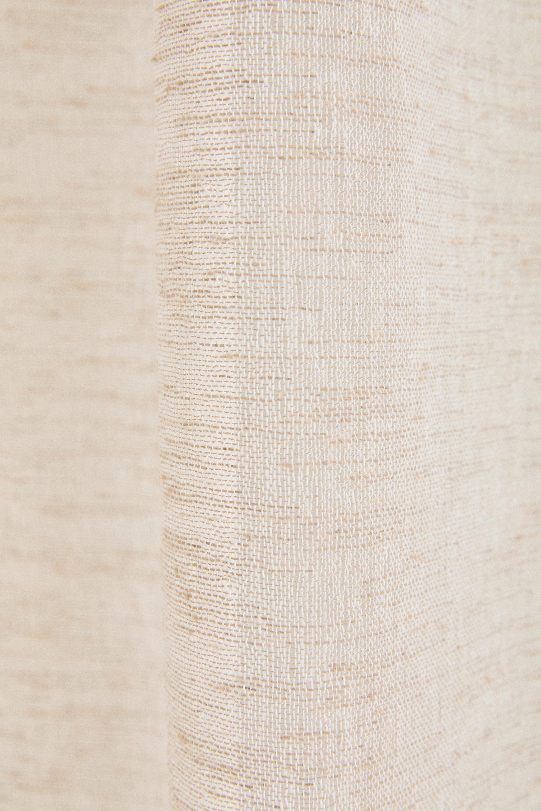 LOW OPACITY DOUBLE-WIDE FINE CURTAIN