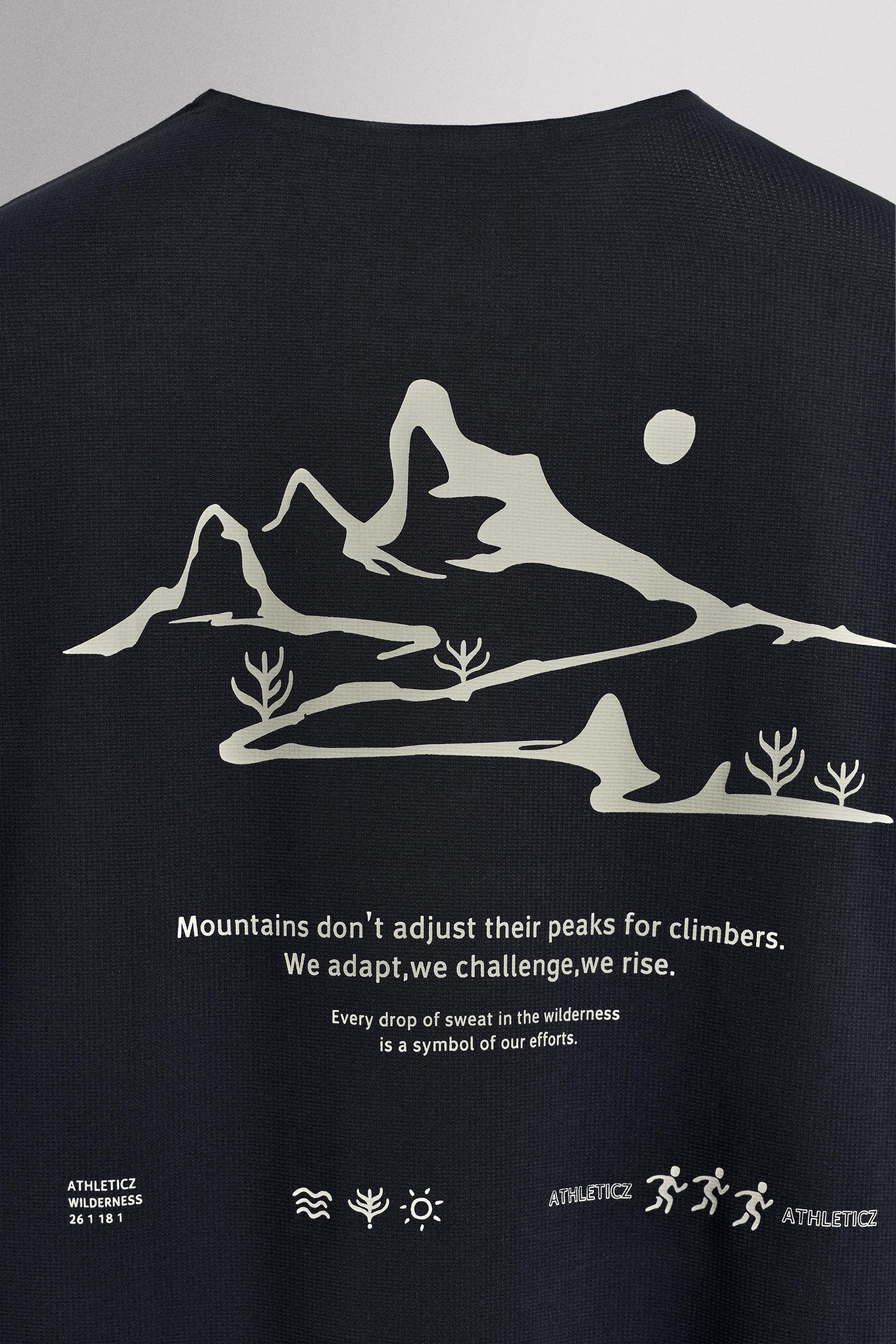 RUNNING PRINT TECHNICAL T-SHIRT