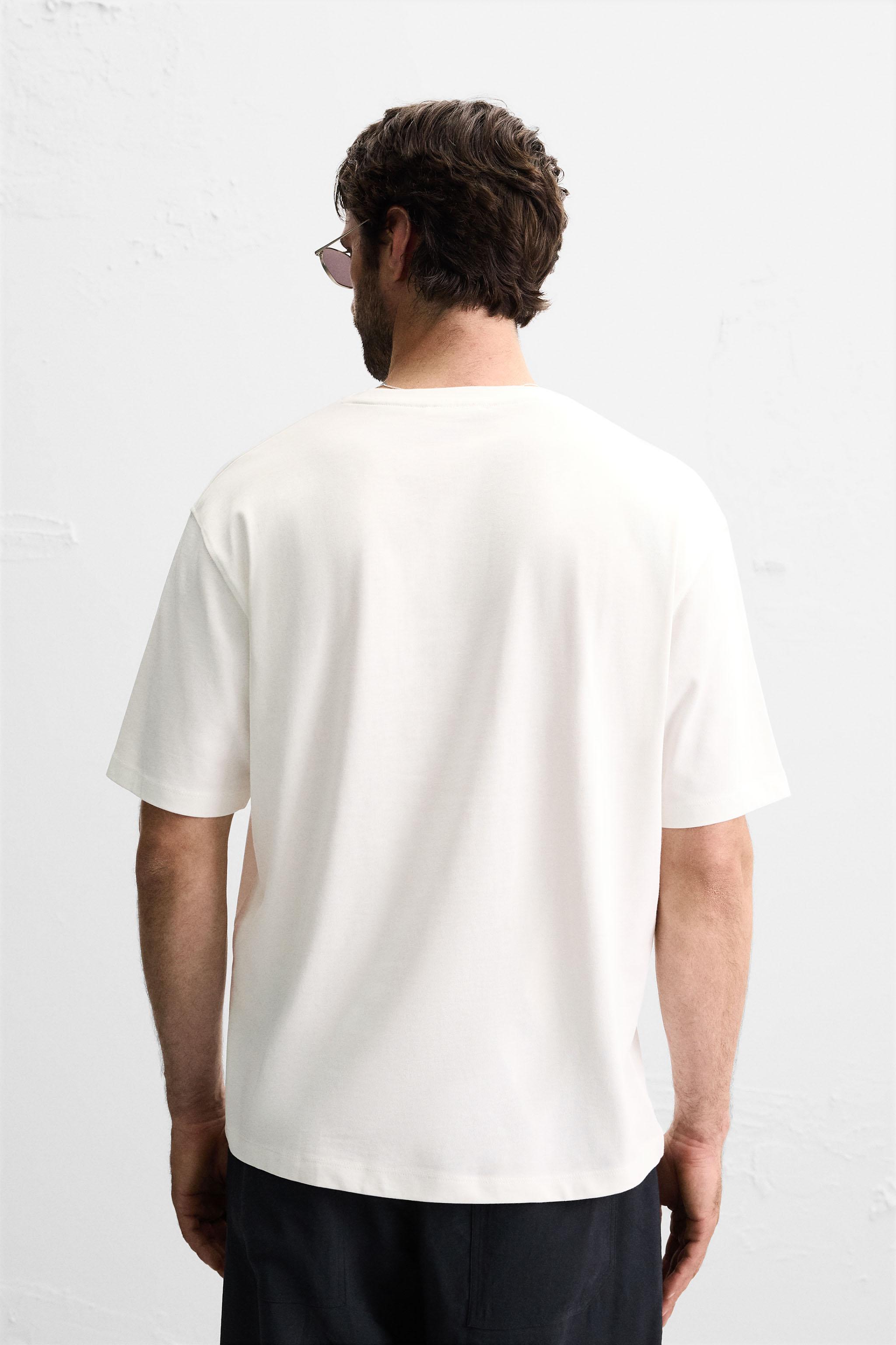 COMBINATION EMBROIDERY T-SHIRT