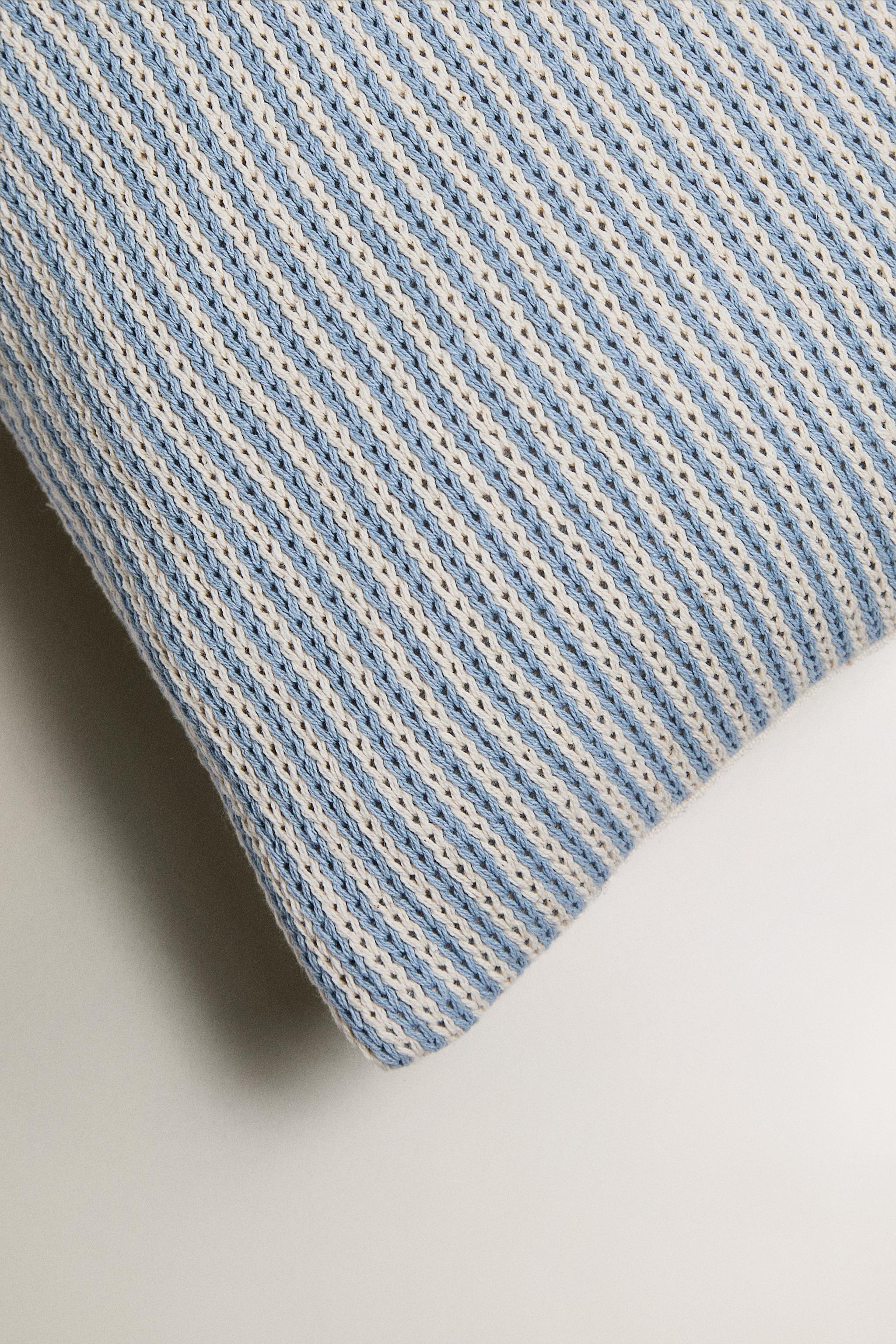 CHILDREN'S EMBROIDERED LETTER A THROW PILLOW