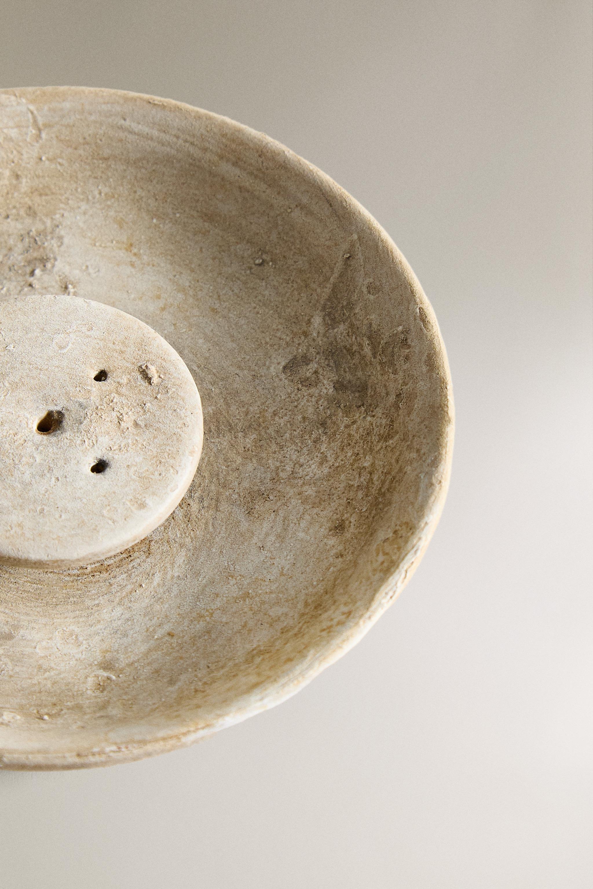 CERAMIC INCENSE BURNER DISH