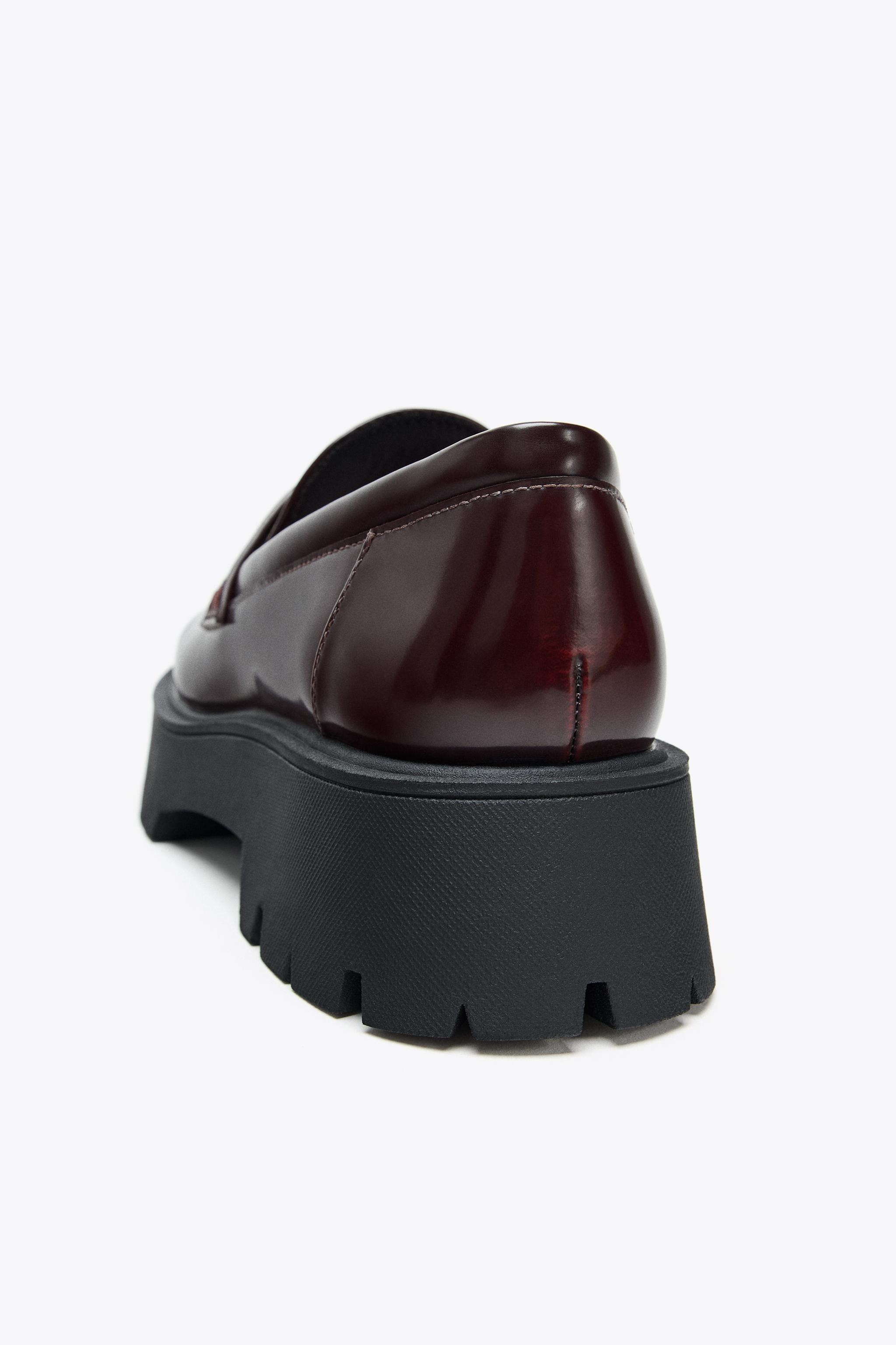 PENNY LOAFER WITH PLATFORM SOLE