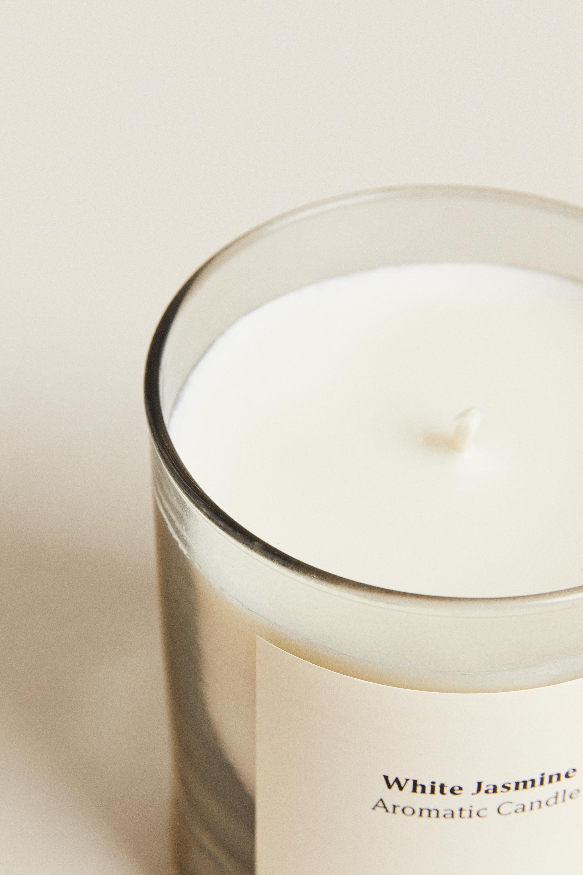 (200 G) WHITE JASMINE SCENTED CANDLE