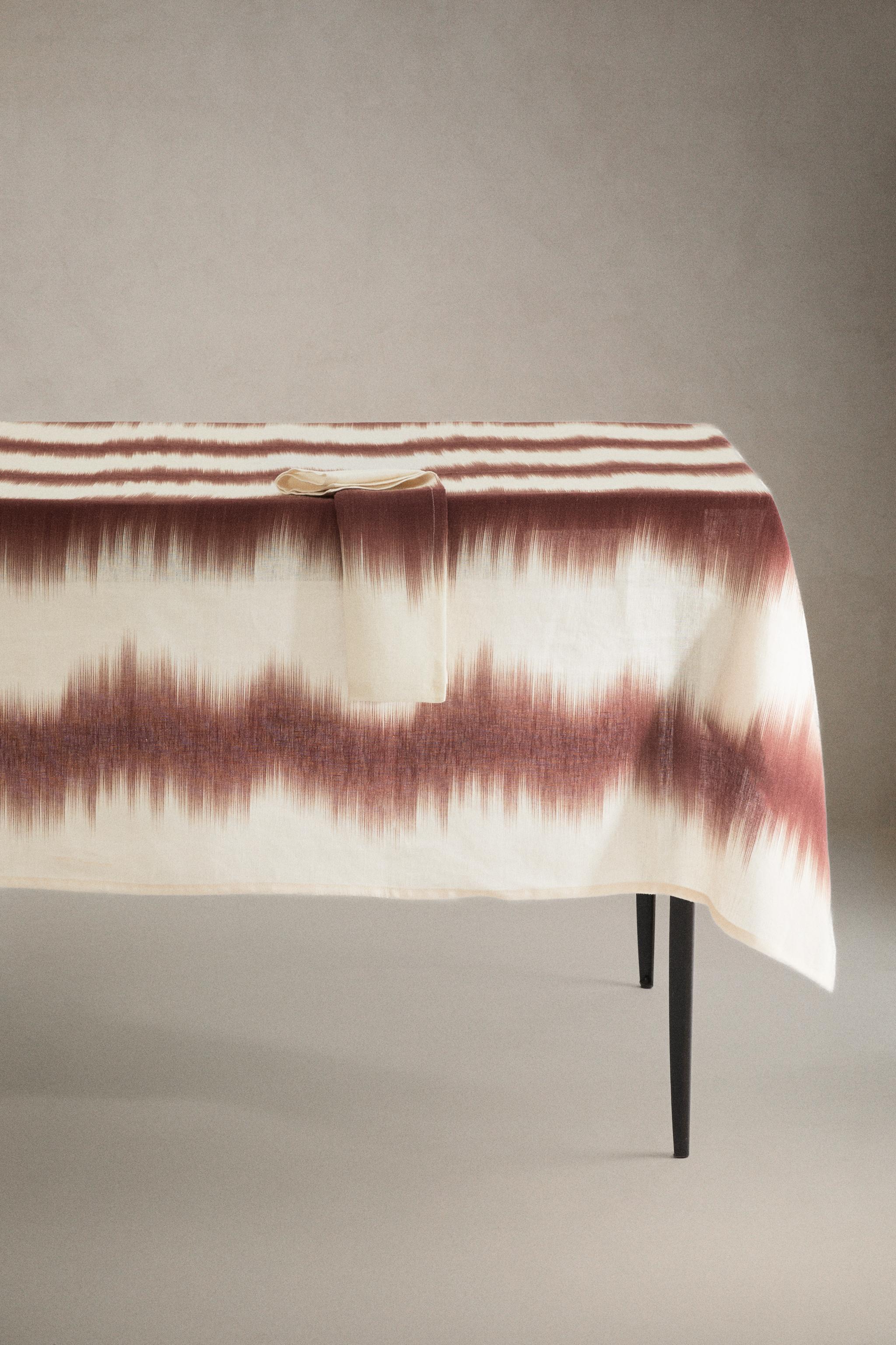 OMBRÉ LINEN TABLECLOTH X COLLAGERIE