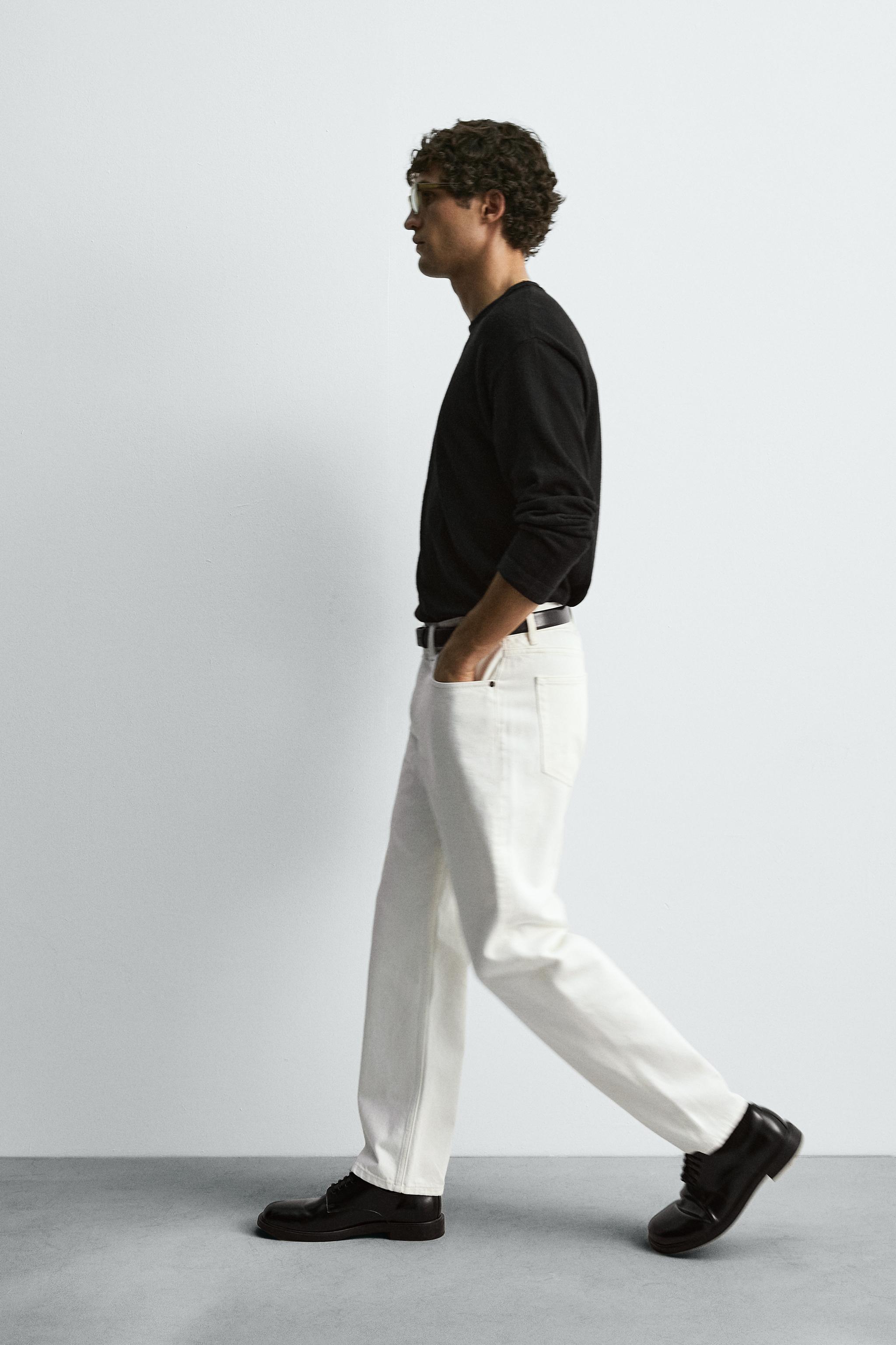 STRAIGHT ANKLE FIT JEANS