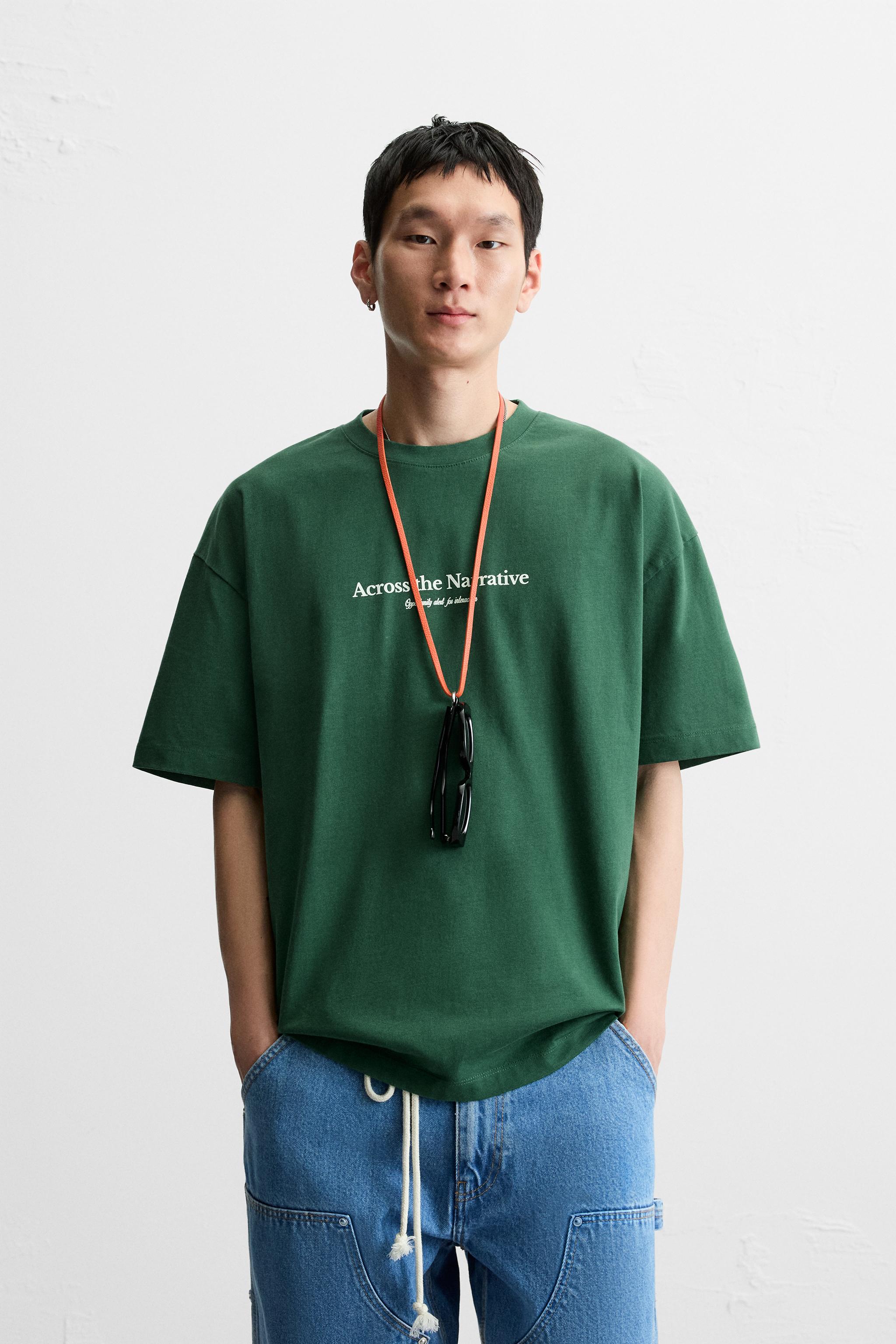 PRINTED TEXT T-SHIRT