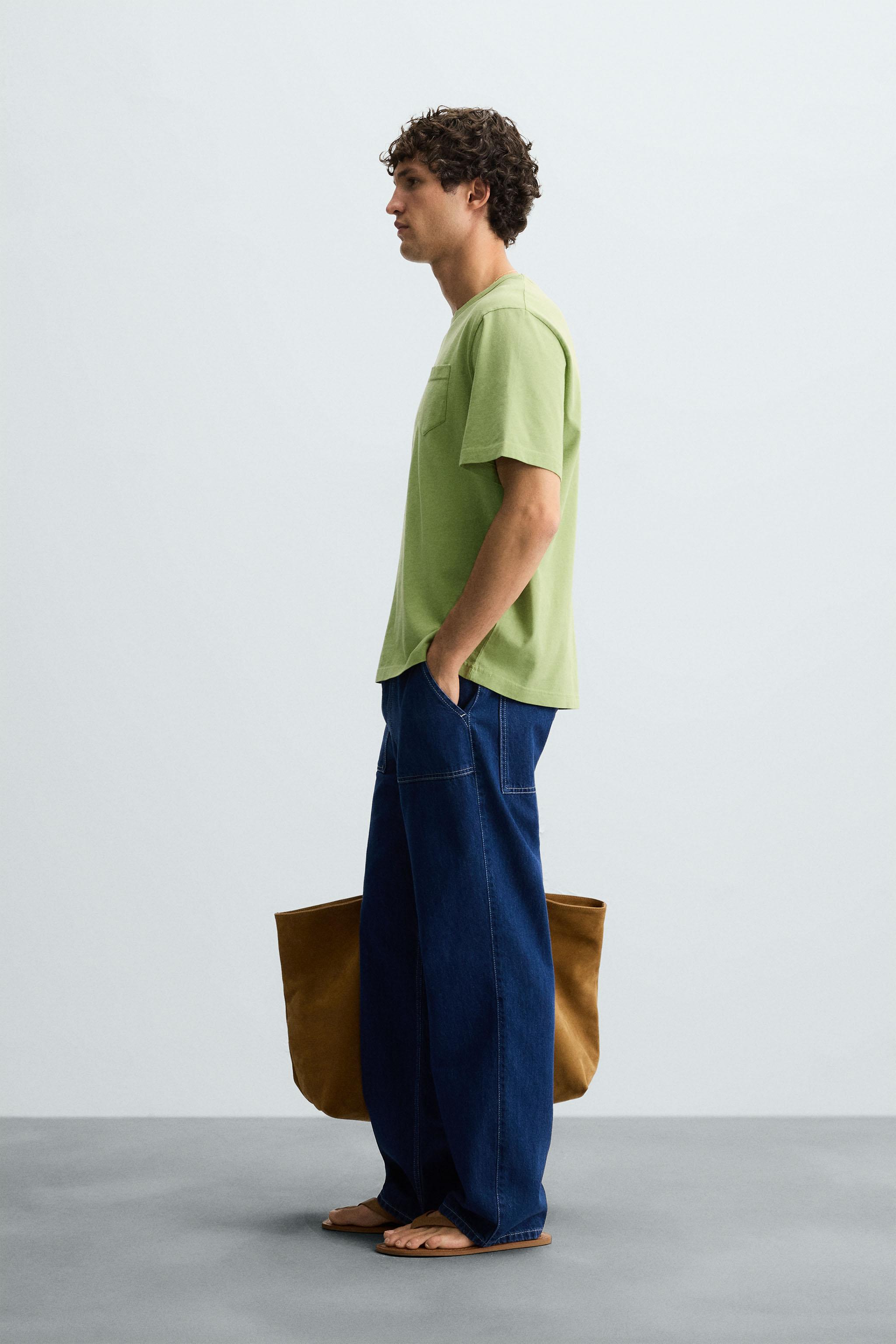 WASHED POCKET T-SHIRT