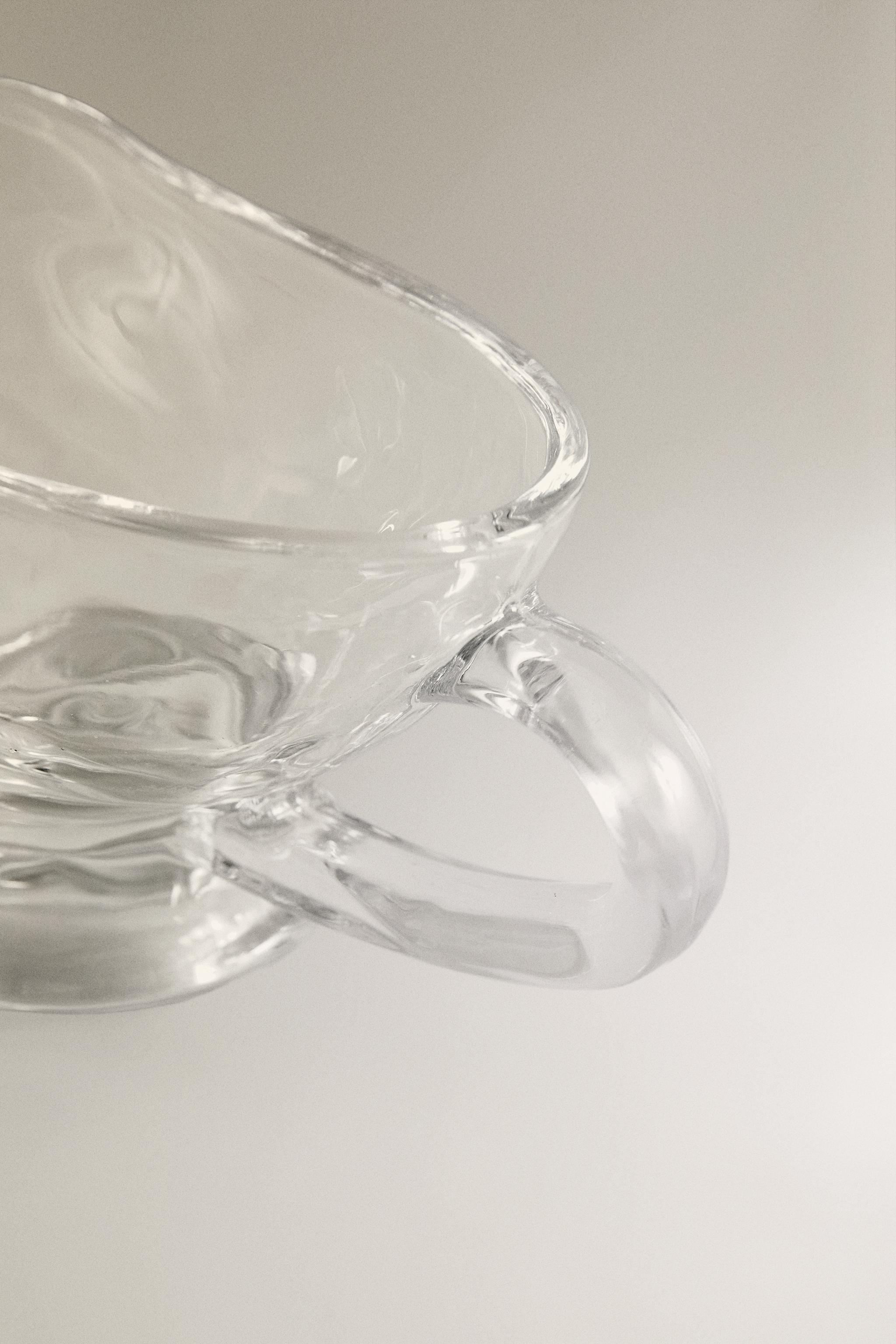 GLASS SAUCE PITCHER