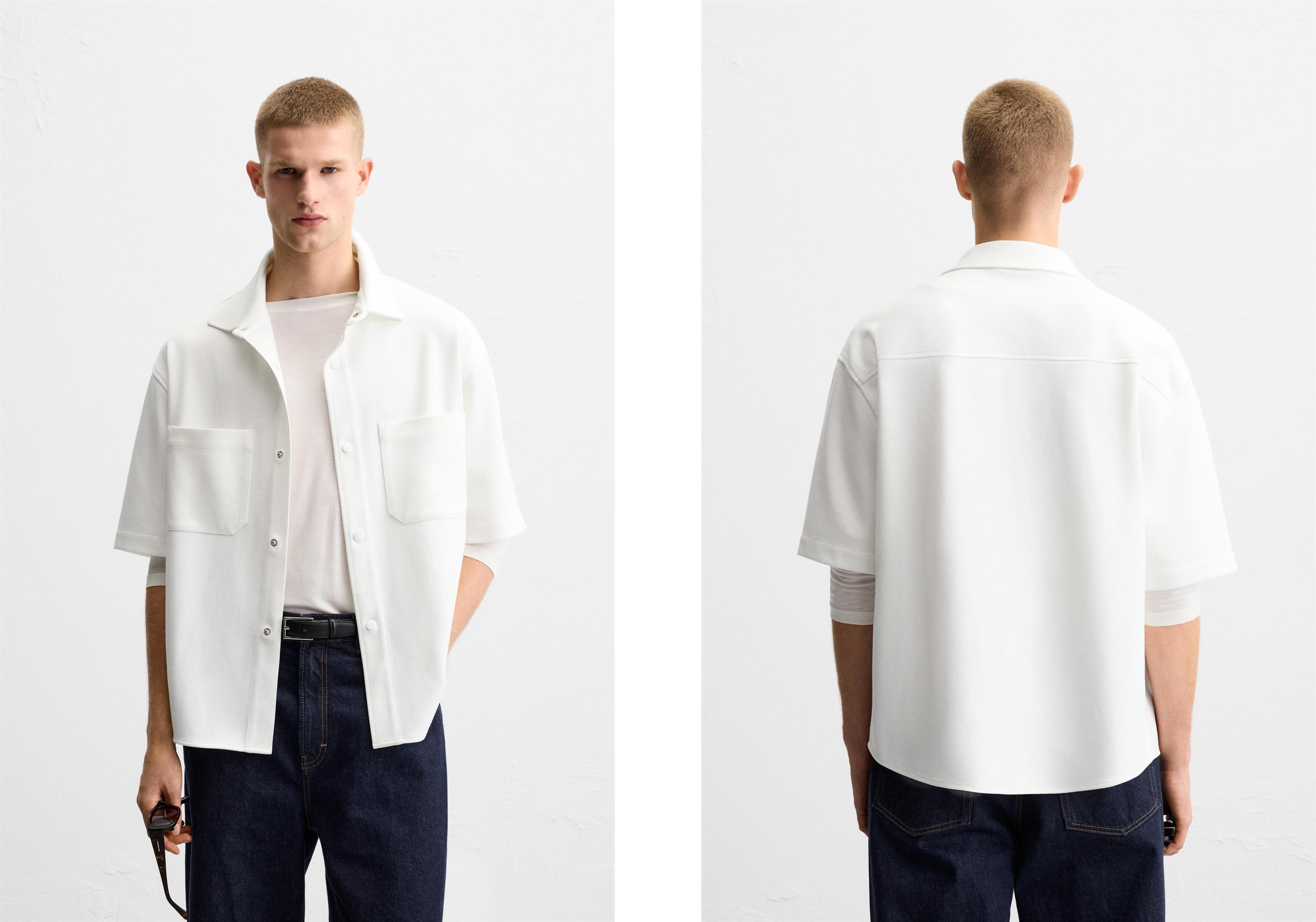 STRETCH OVERSHIRT