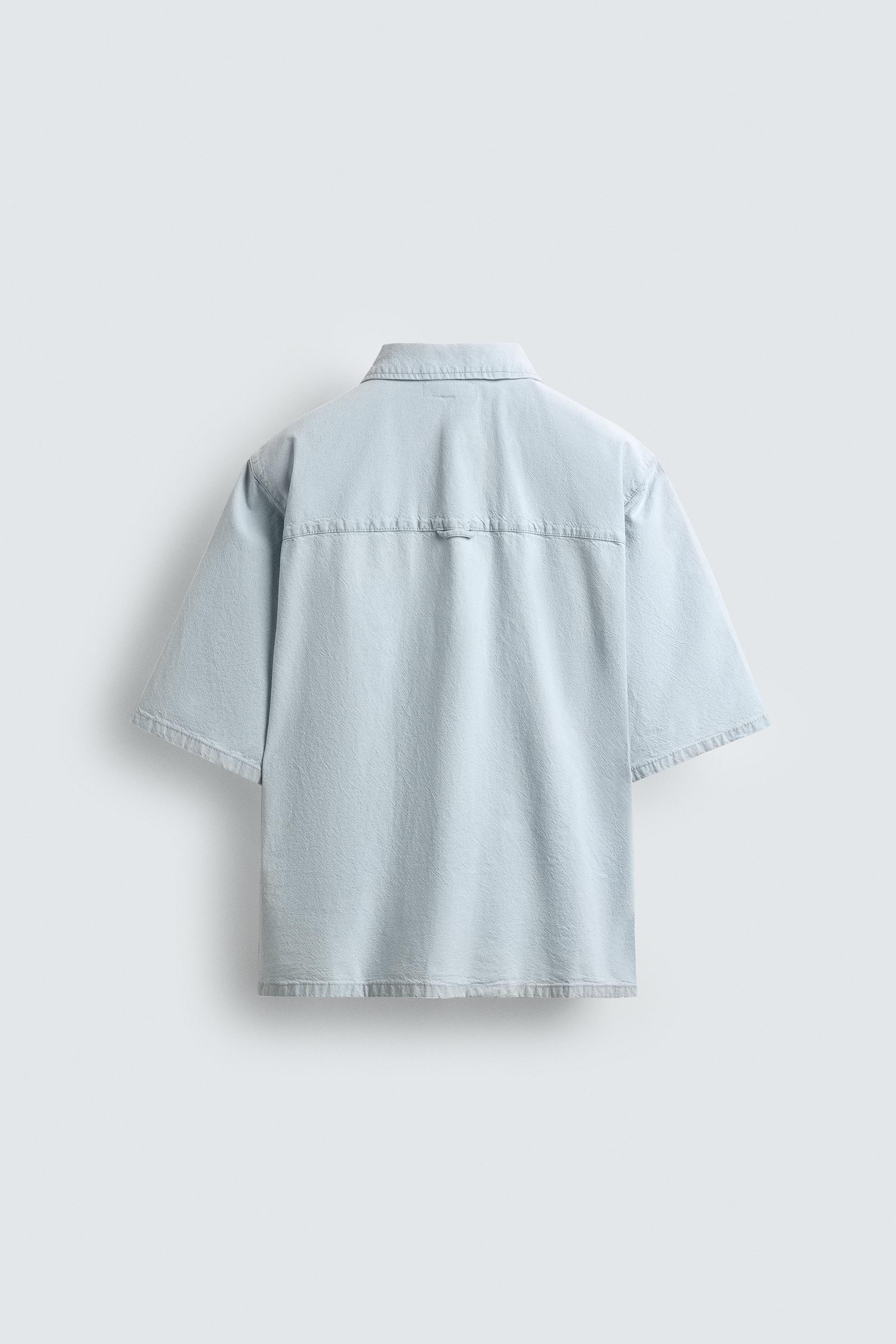 EMBROIDERED DENIM SHIRT